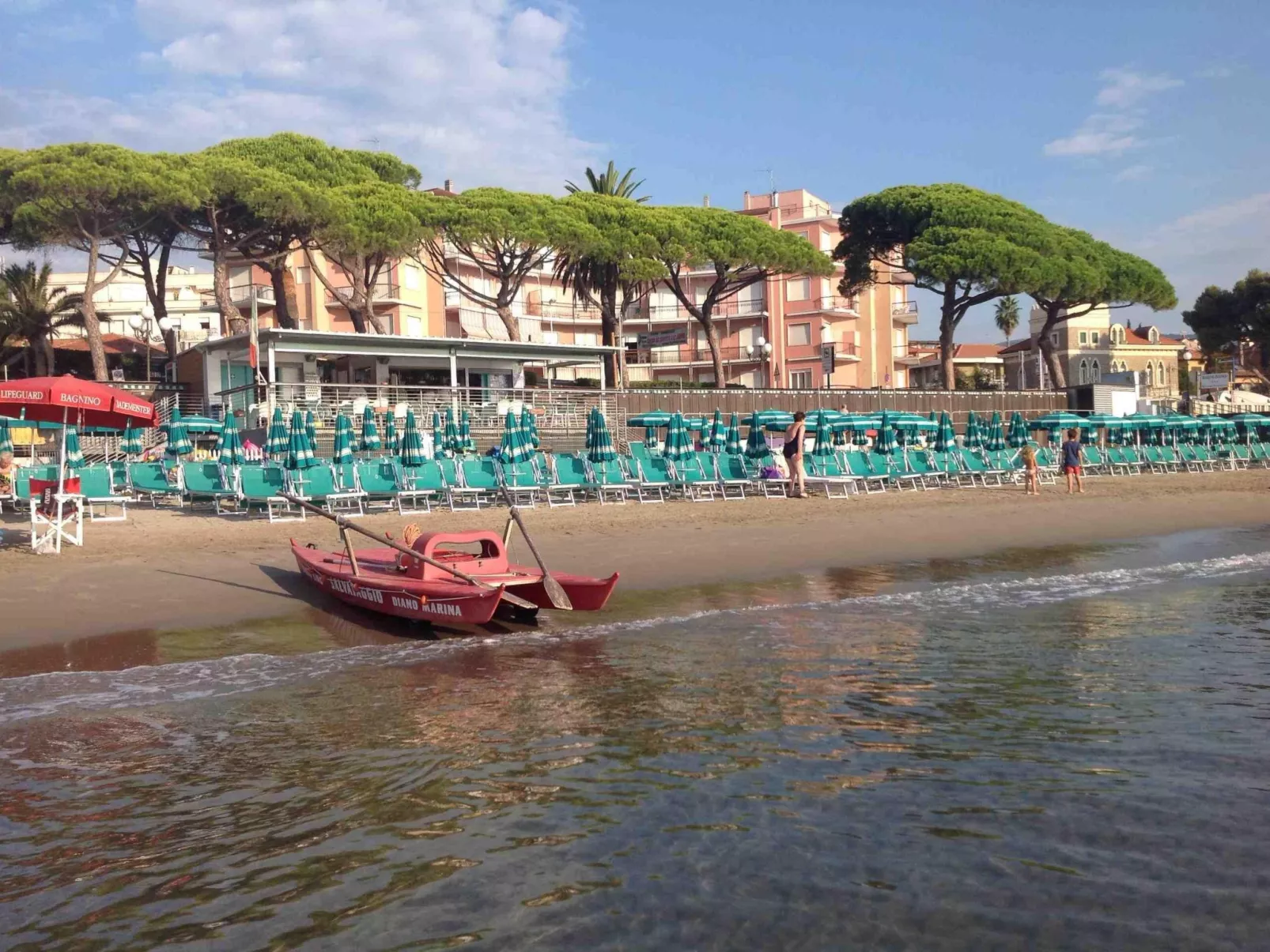 In Diano San Pietro-Buiten