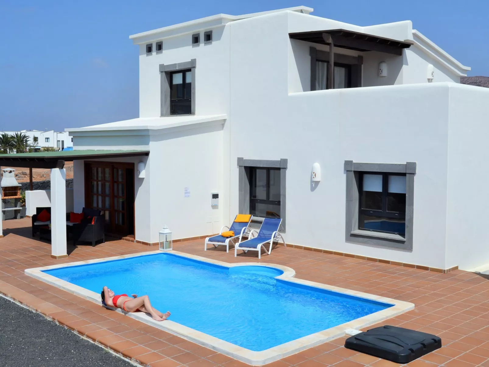 In Yaiza mit Großem Balkon-Buiten