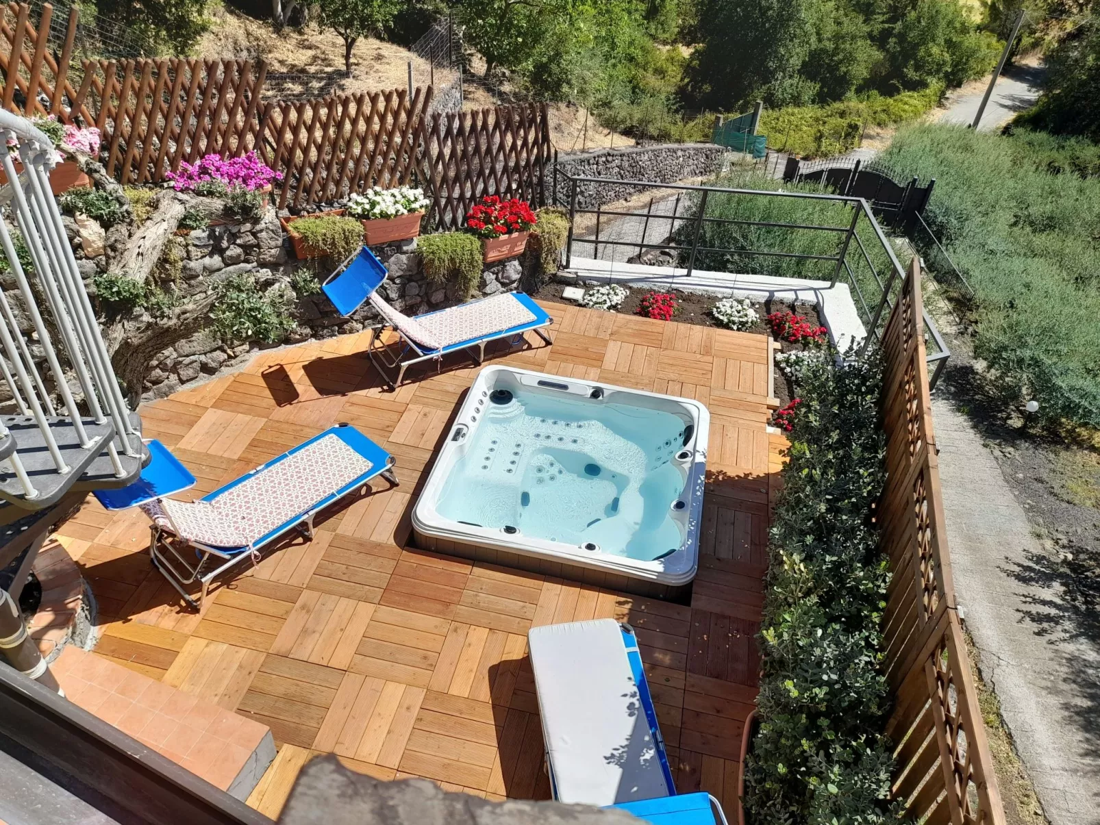 Cottage mit Whirlpool