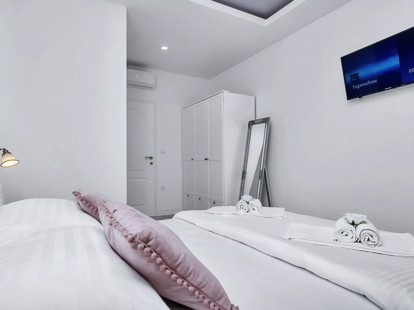 In Makarska mit Schöner Terrasse-Binnen