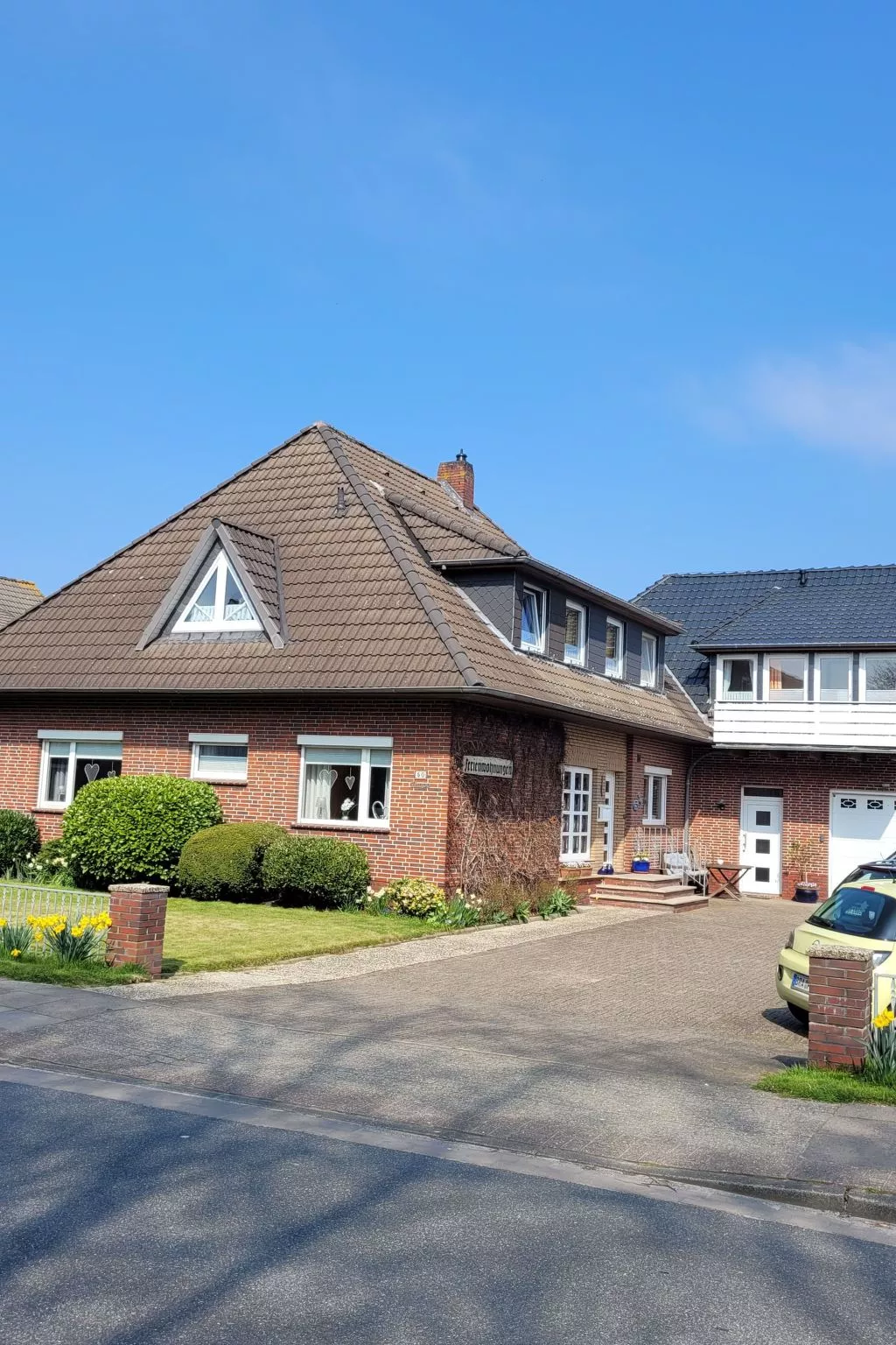 In der Nähe  vom Deich und Strand