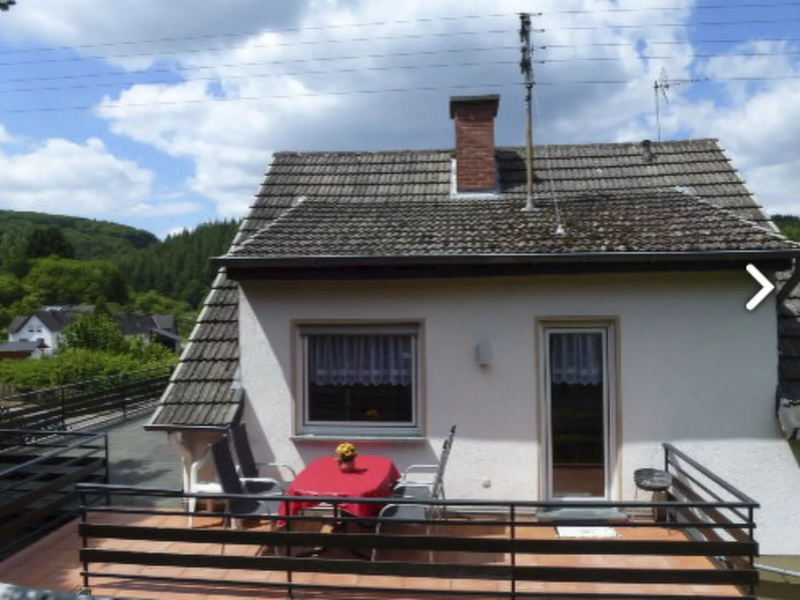 Mit eigenem Garten und Grill