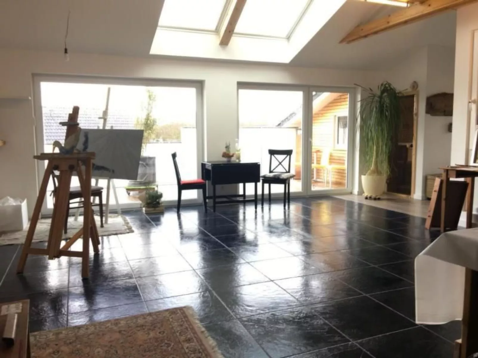 Ruhige Wohnung in Risum mit Garten und Terrasse-Binnen