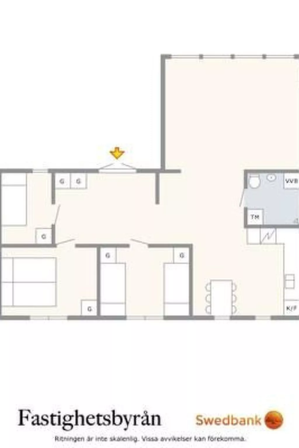 In Norrköping mit sonniger Terrasse