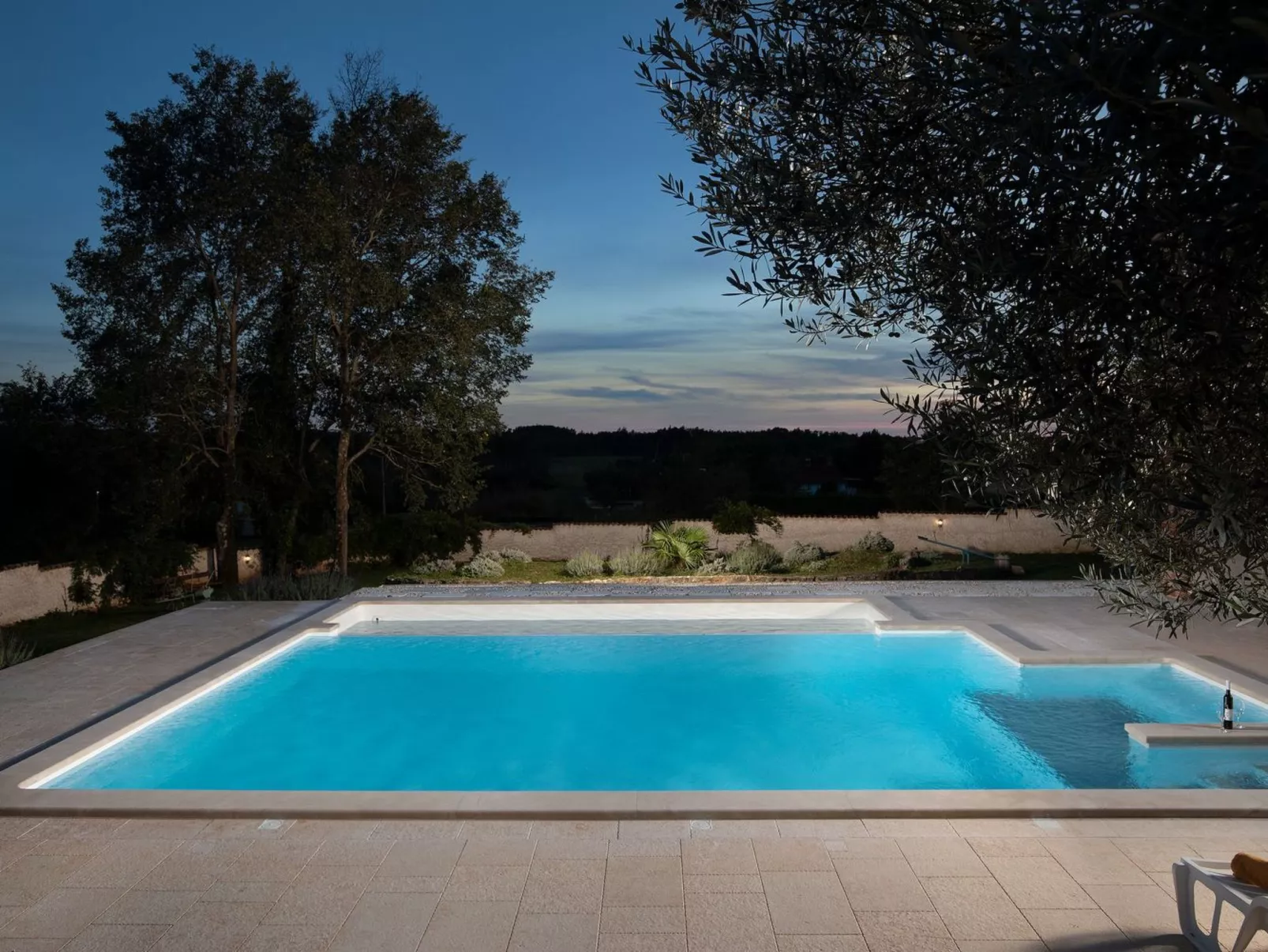 Haus in Bertoši mit privatem Pool-Buiten