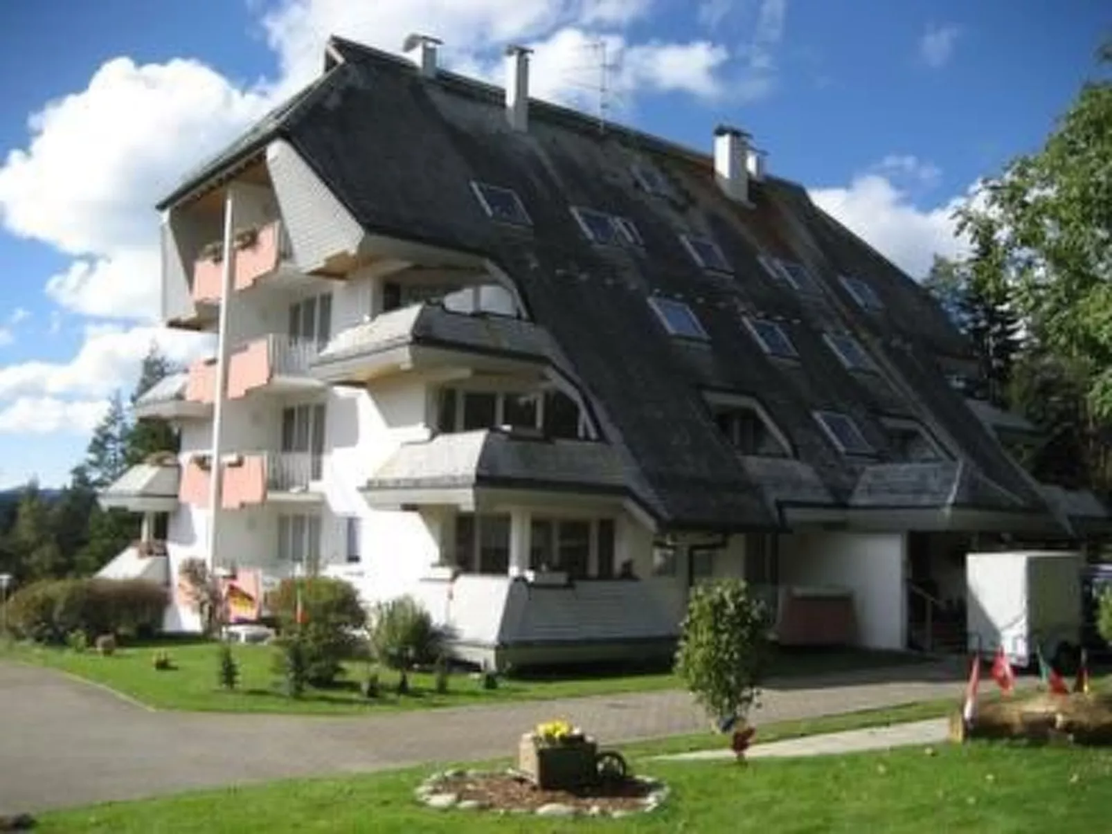 Appartement in Saig mit Garten und Grill