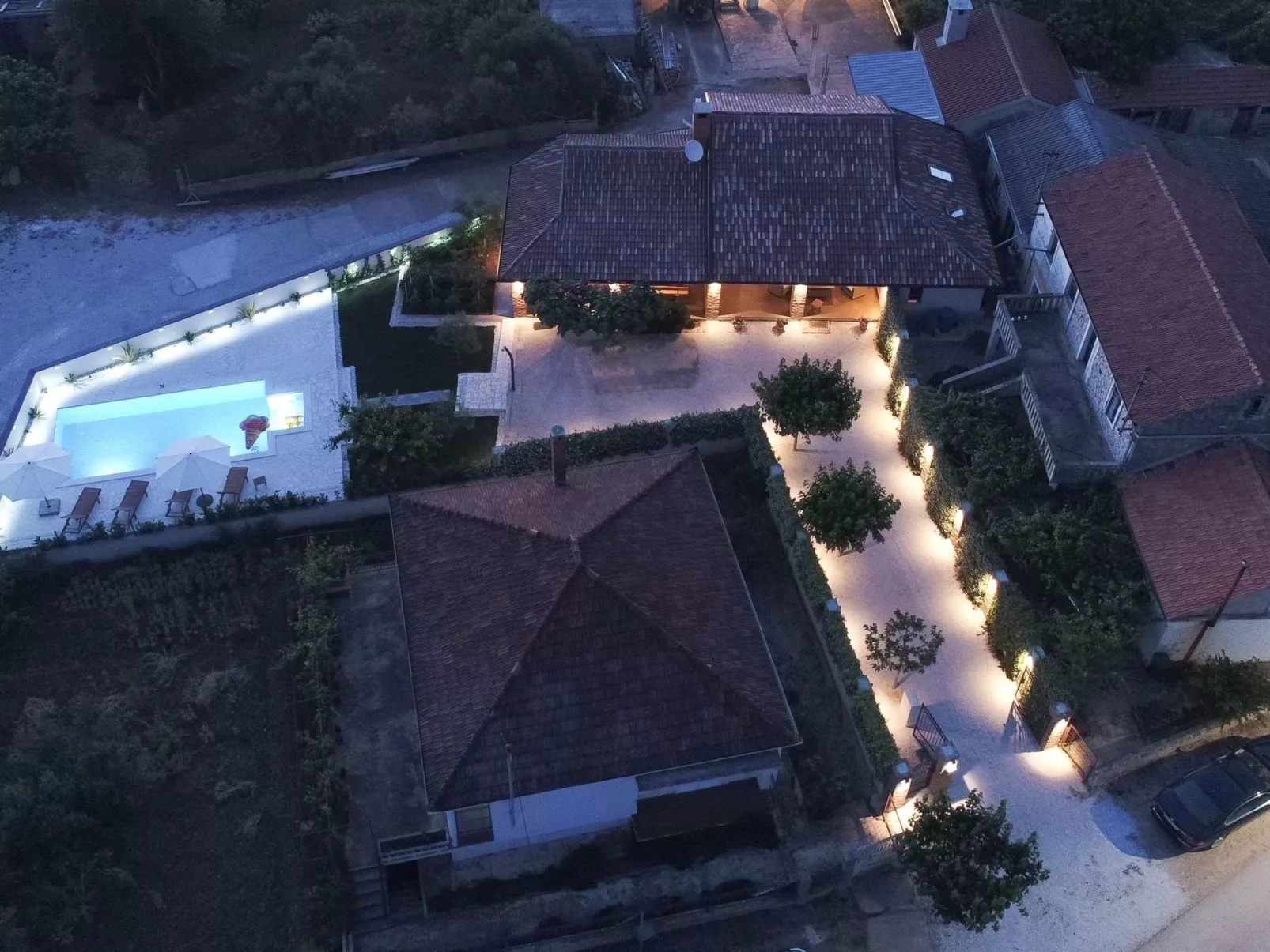 Rustica Casa Augustinus mit Pool-Buiten