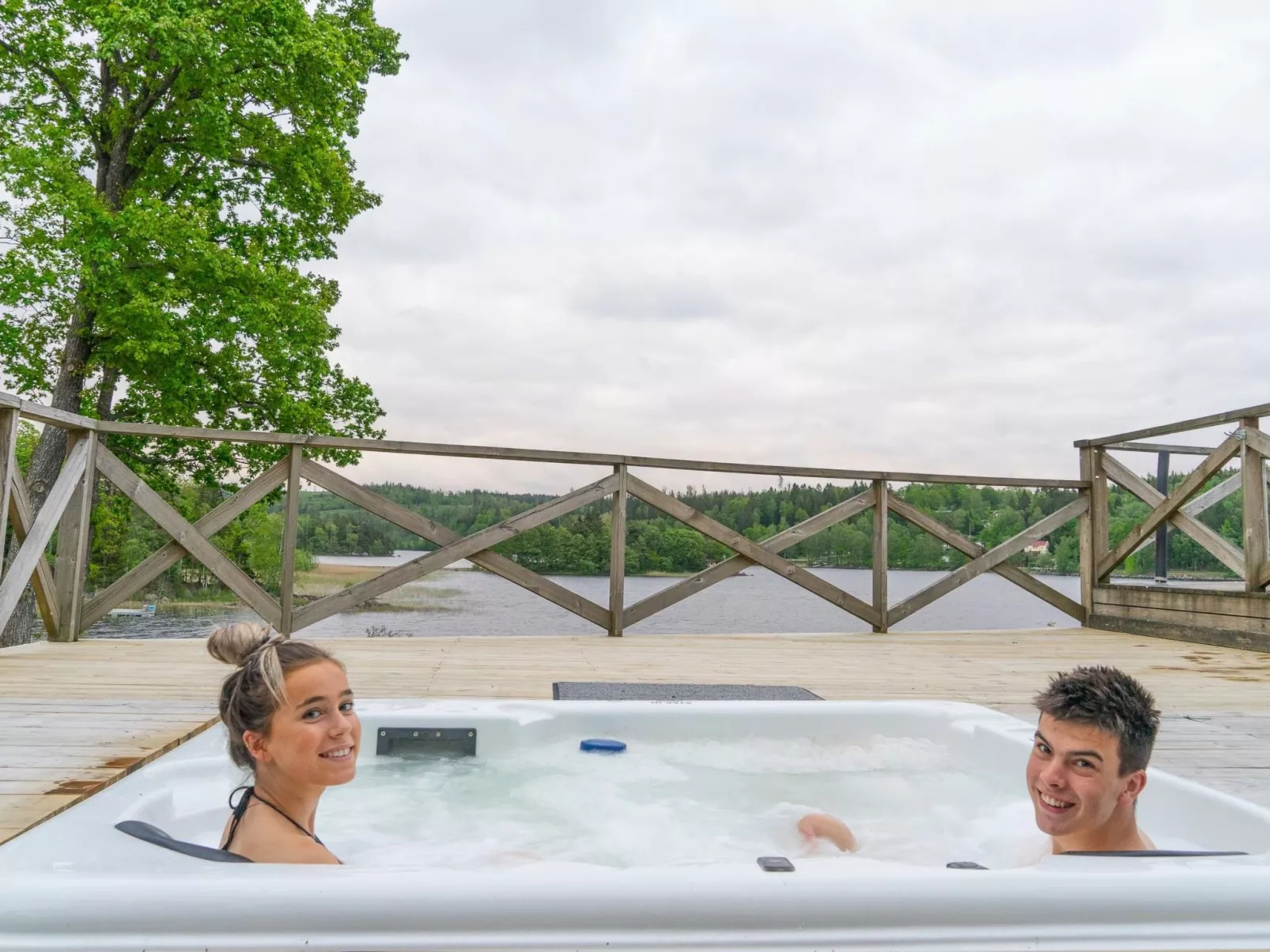 "Évika 3" mit Sauna-Buiten