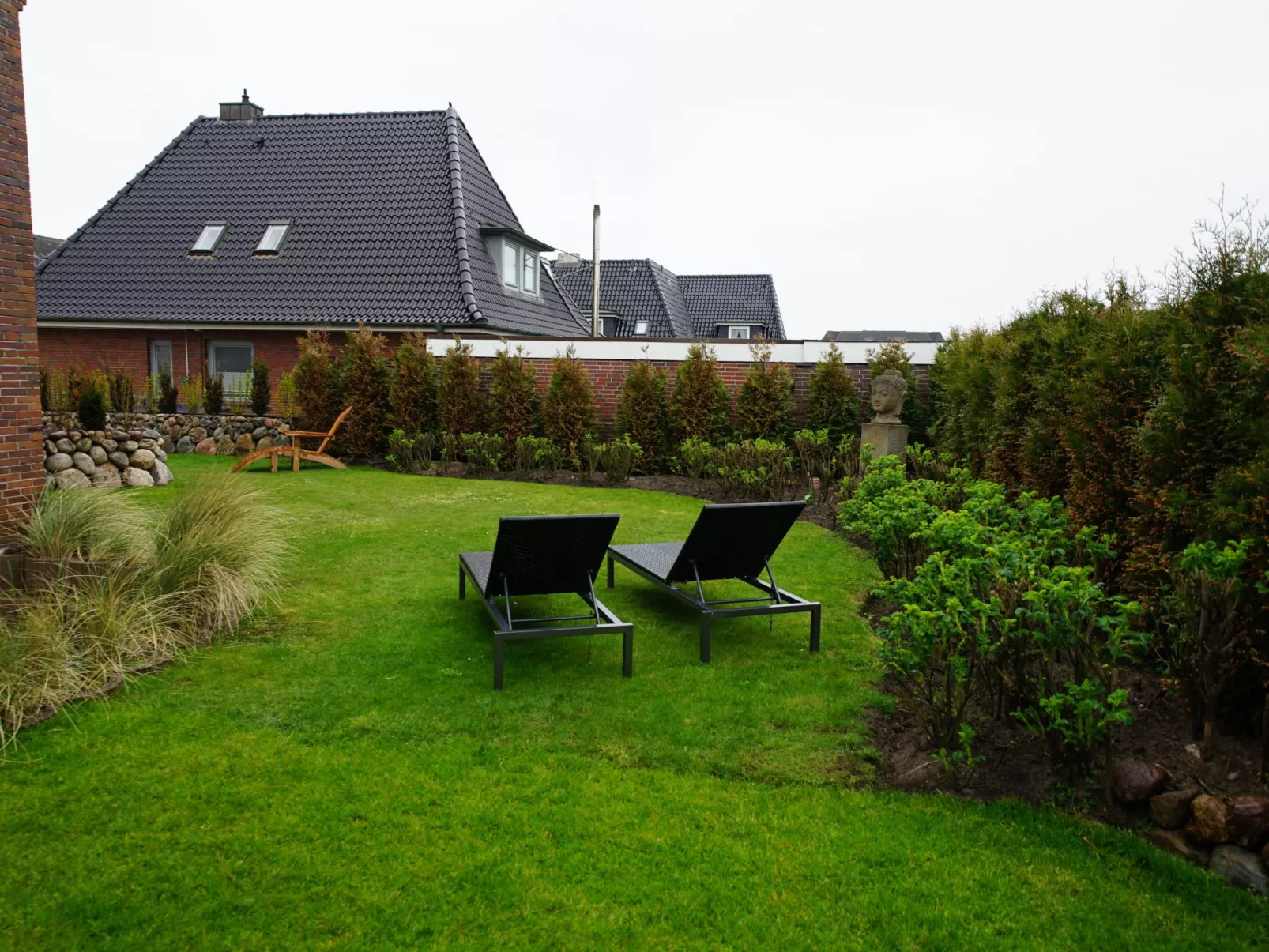 Wohnung in Westerland mit Garten und Terrasse-Buiten
