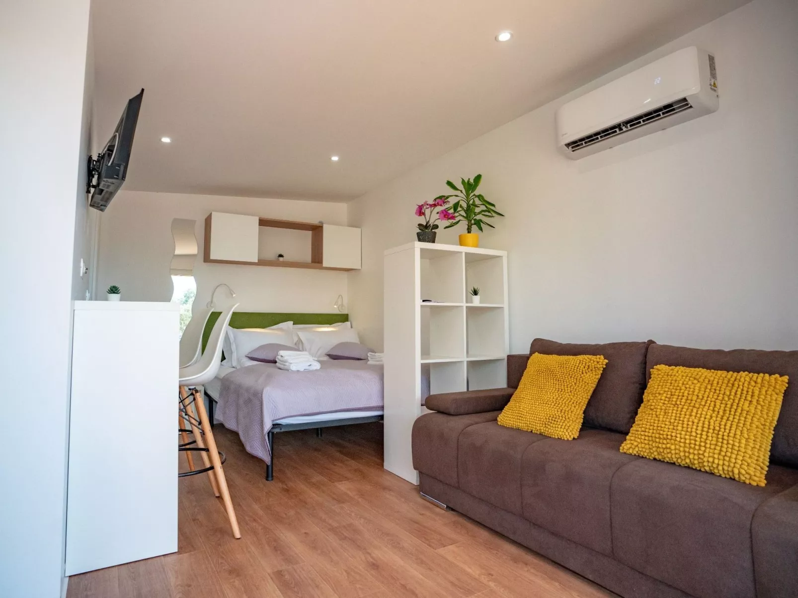 Mobilheim direkt am Strand