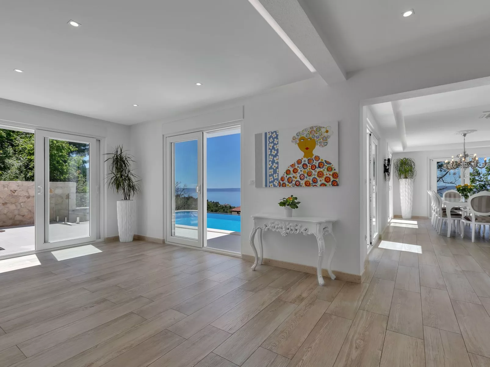 Mit Privatpool für 8 Personen  + 2 Kinder ca. 450 m&sup2; in Bast, Dalmatien (G-Buiten