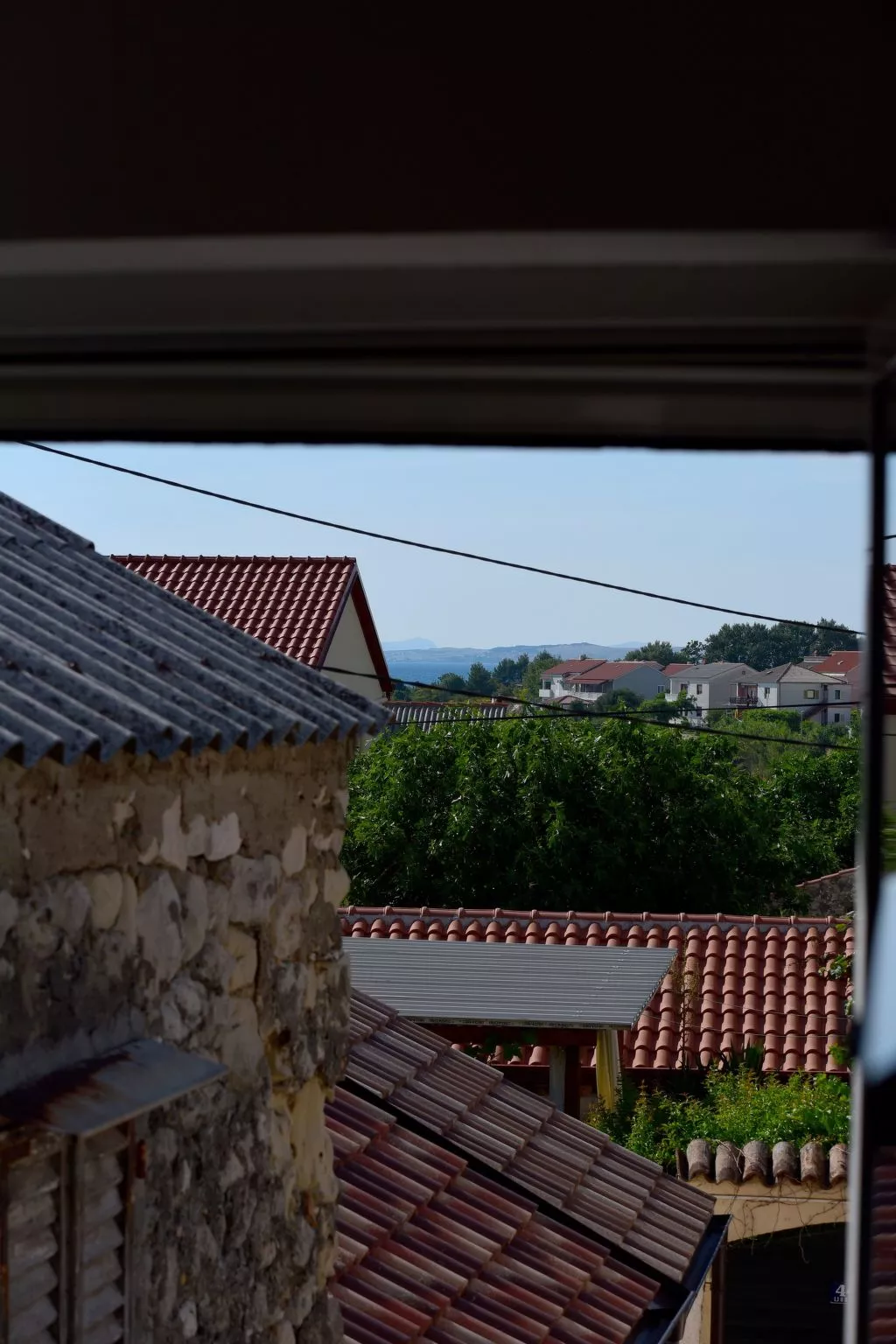 Wohnung mit Garage-Buiten
