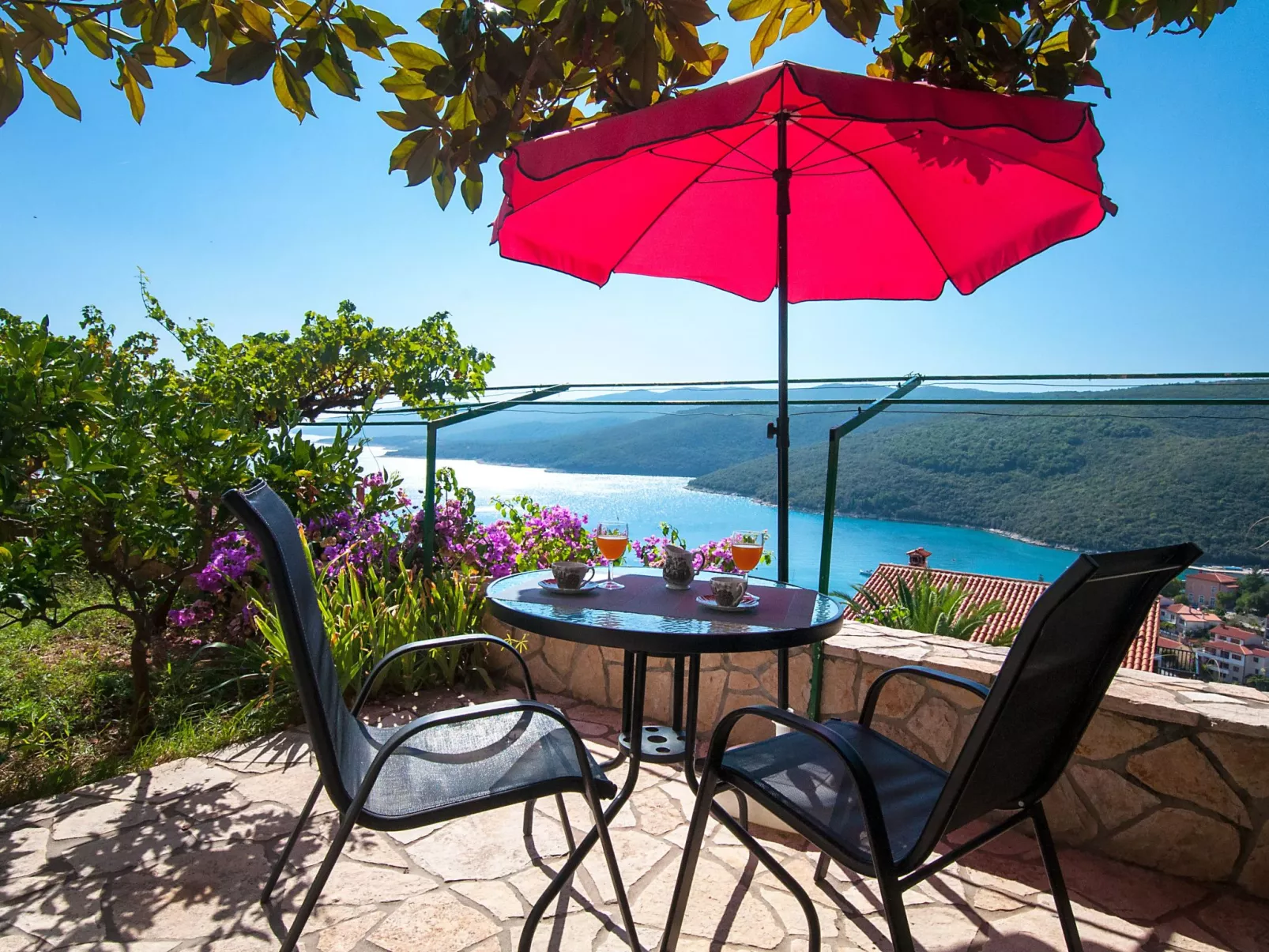 Studio "Oleander " mit Terrasse-Buiten