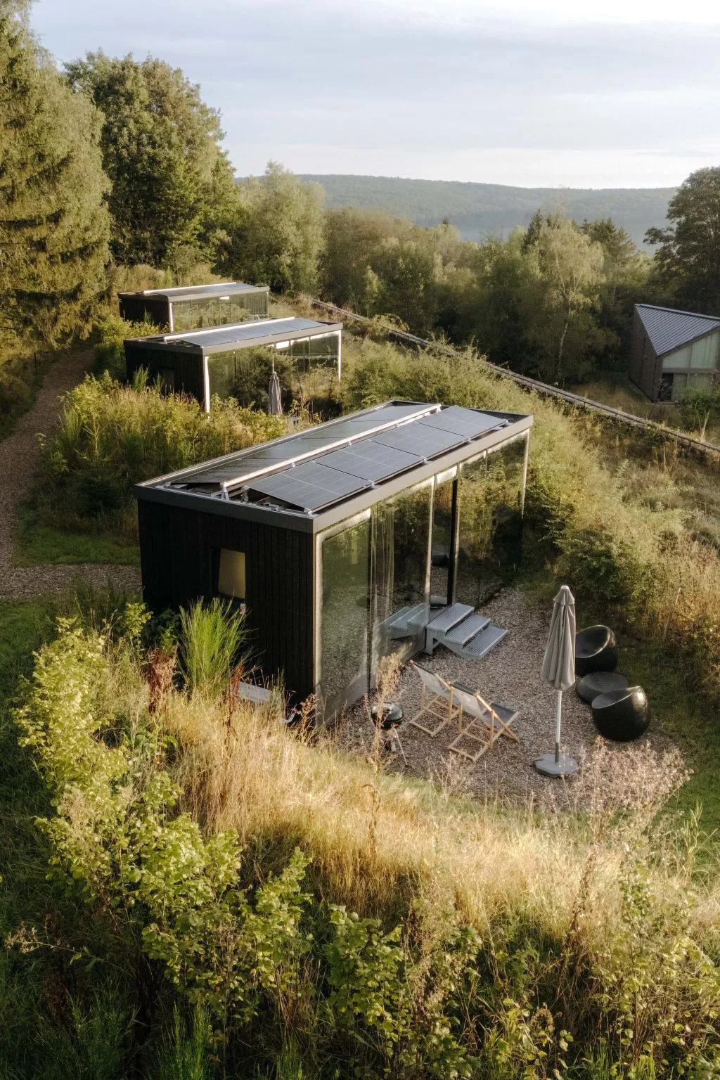 (2)Cabin Style Sauna-Binnen