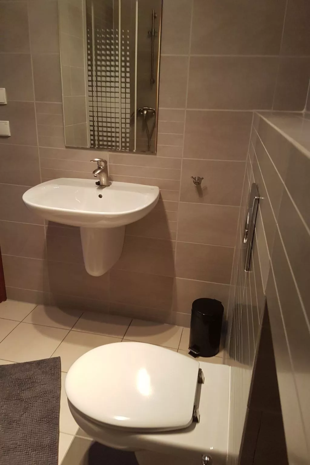 In Łukęcin mit Terrasse, Grill und Garten