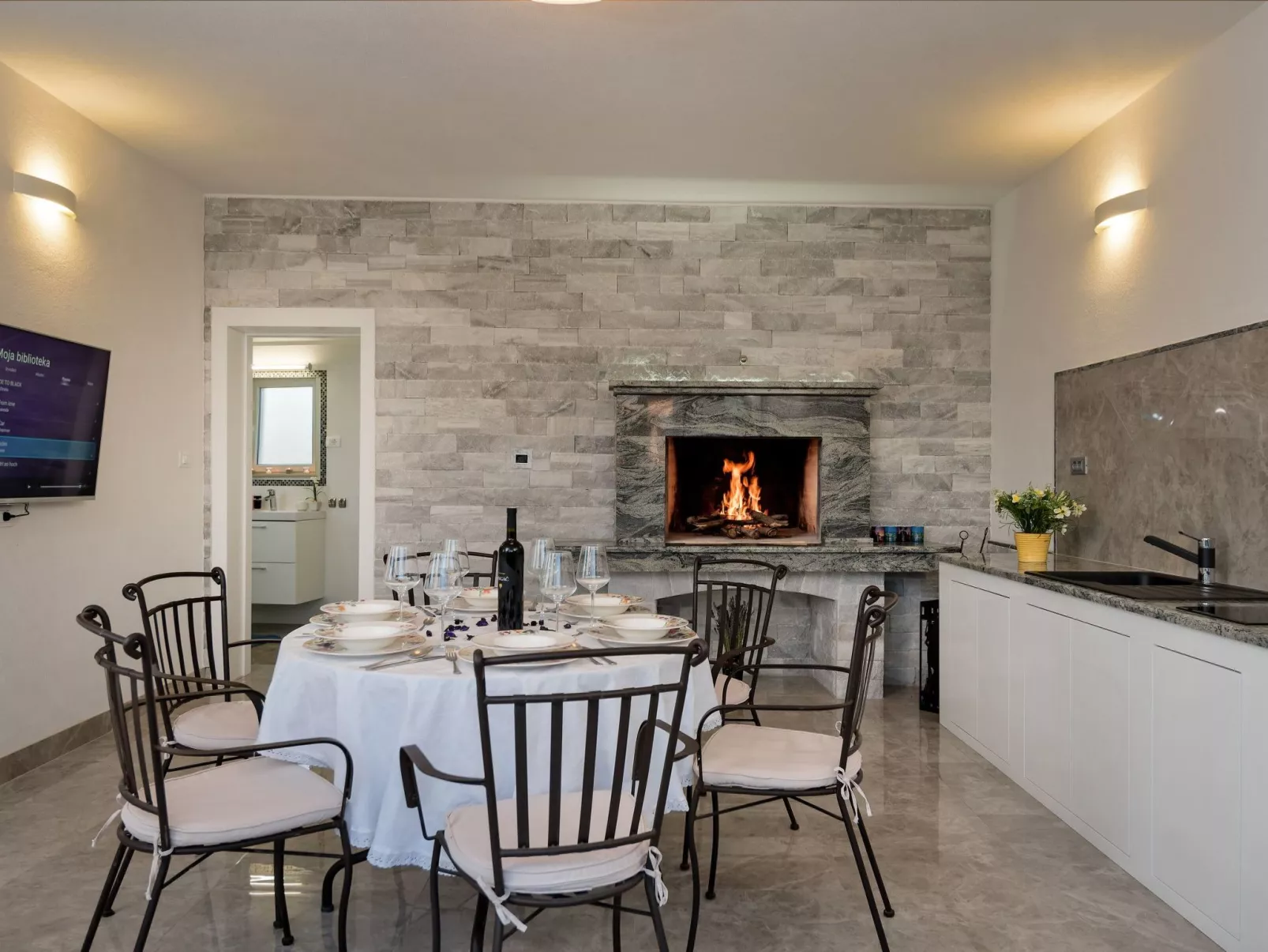 Finca mit Garten, Grill und Terrasse-Binnen