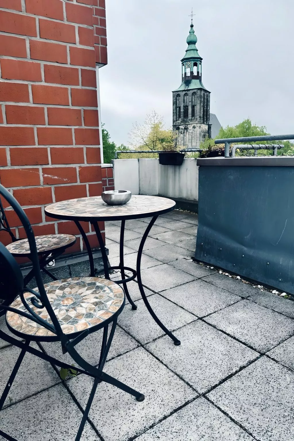 FeWo Stadtblick-Buiten