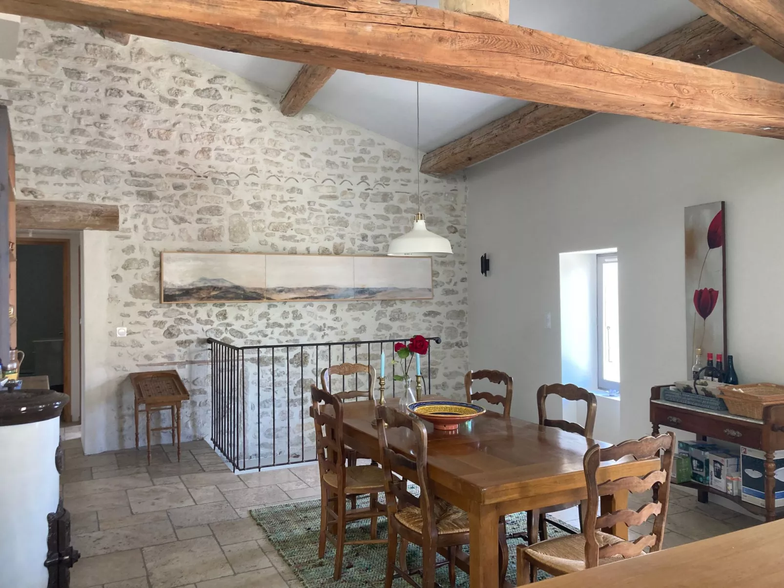 Dorfhaus in provencal mit Pool-Binnen