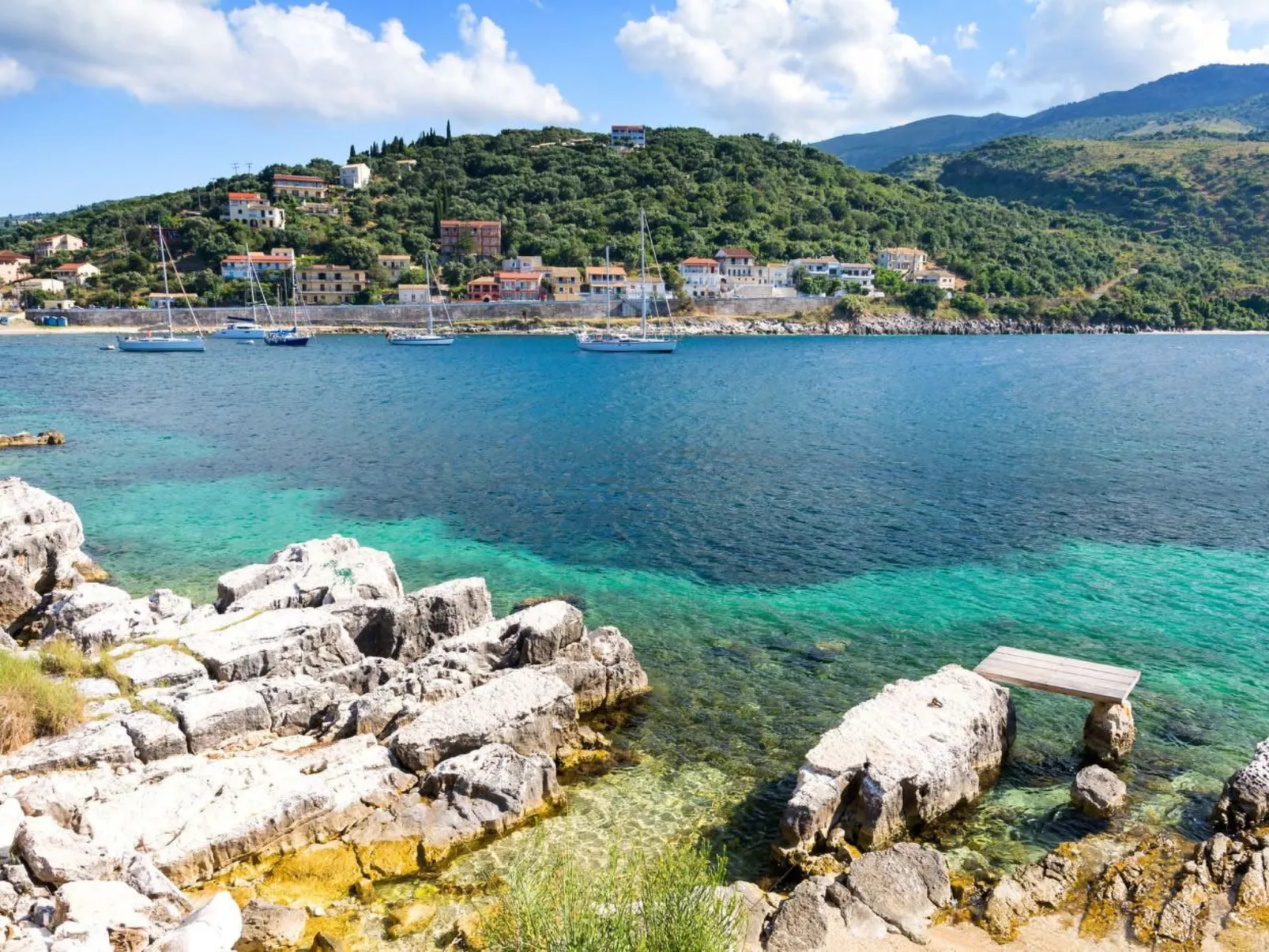 Stilvolle Wohnung im ersten Stock Wave Eksi in Kassiopi