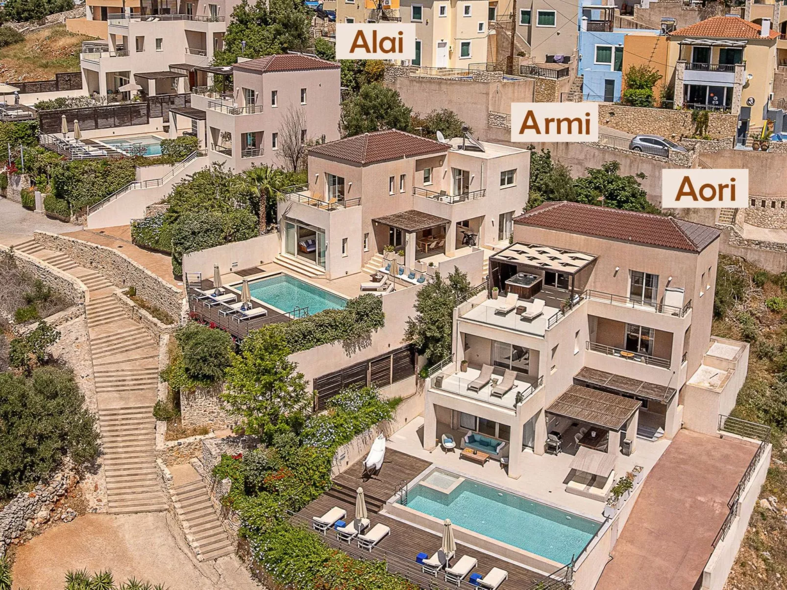 Adeste Seaview Villa II - Beheizter Pool, 900m zum Meer