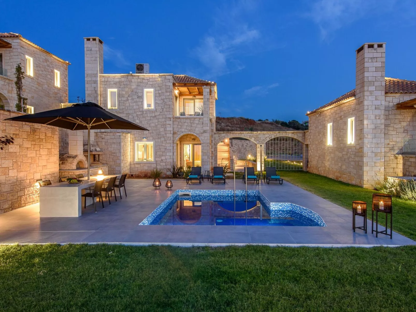 Caldera Anissaras Villen - Theros Konzept-Buiten