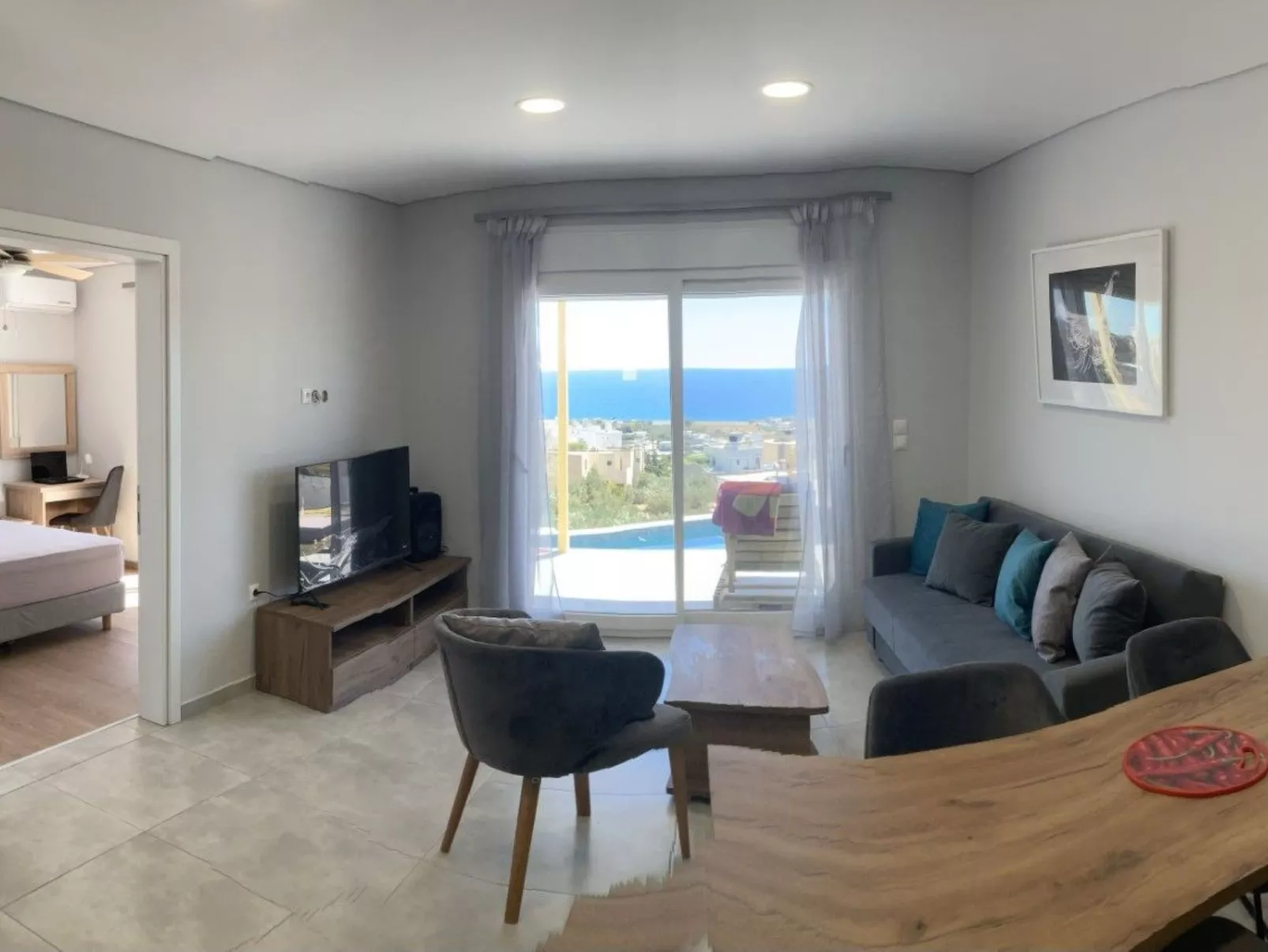 Zax Meerblick Villen mit Pool und 8 Schlafzimmern dom-Binnen