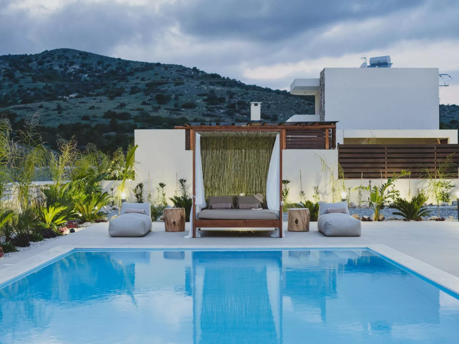 Kleopatras Villa-Binnen