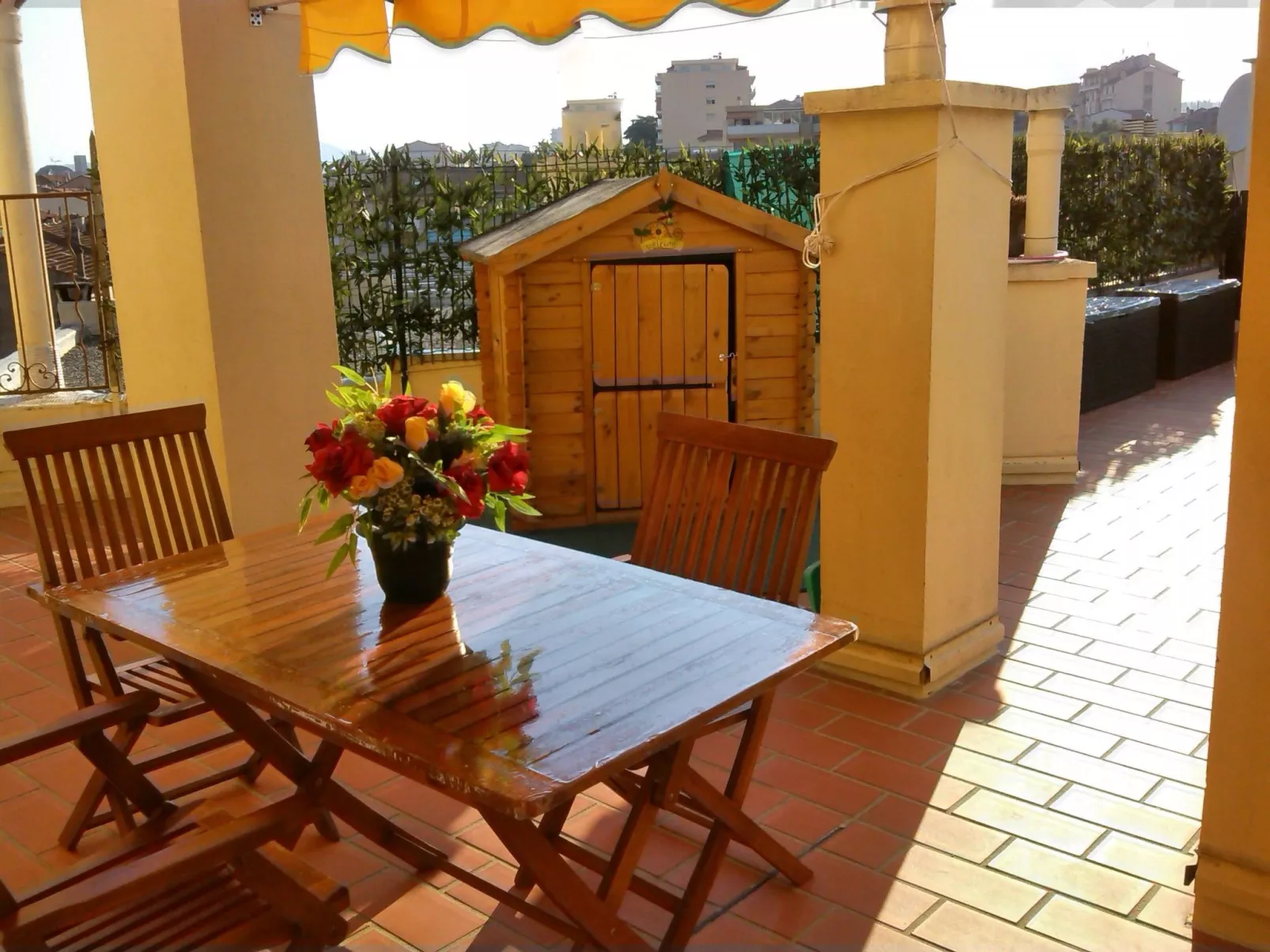 Boite d'Amour Wohnung mit Terrasse und Solarium