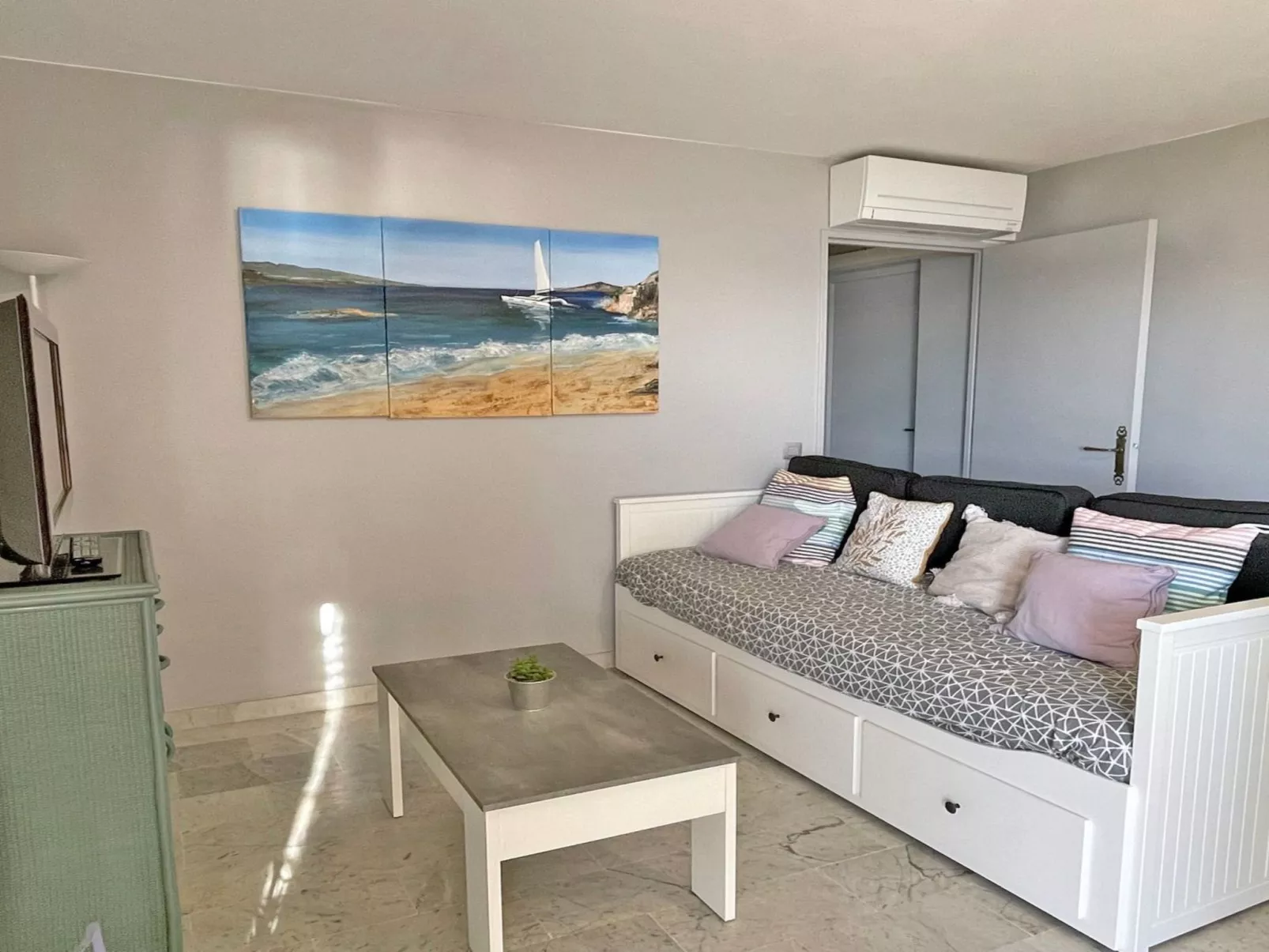 T2 mit Klimaanlage in Strandnähe in Ste Maxime