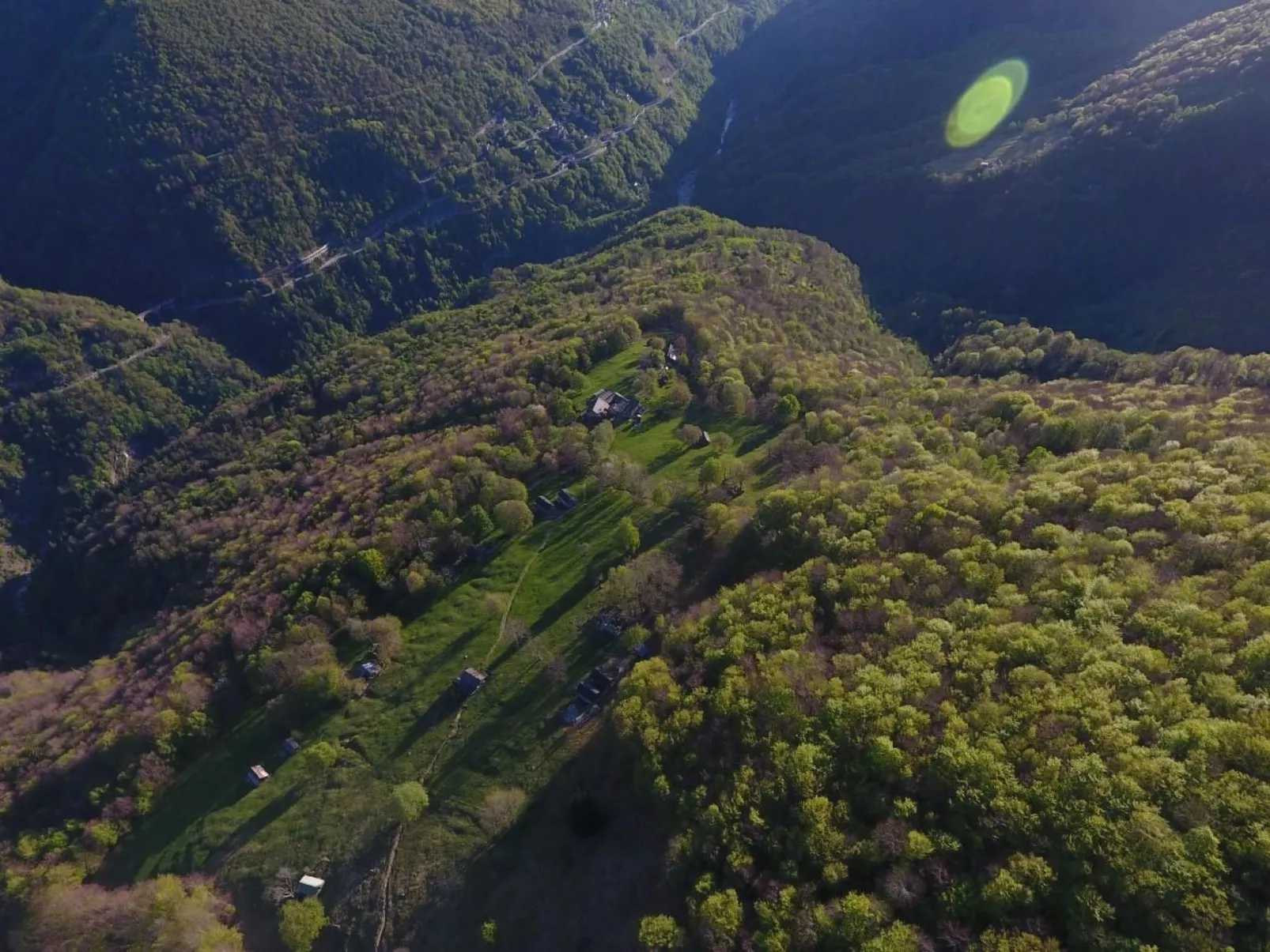 Chalet mit Bergblick
