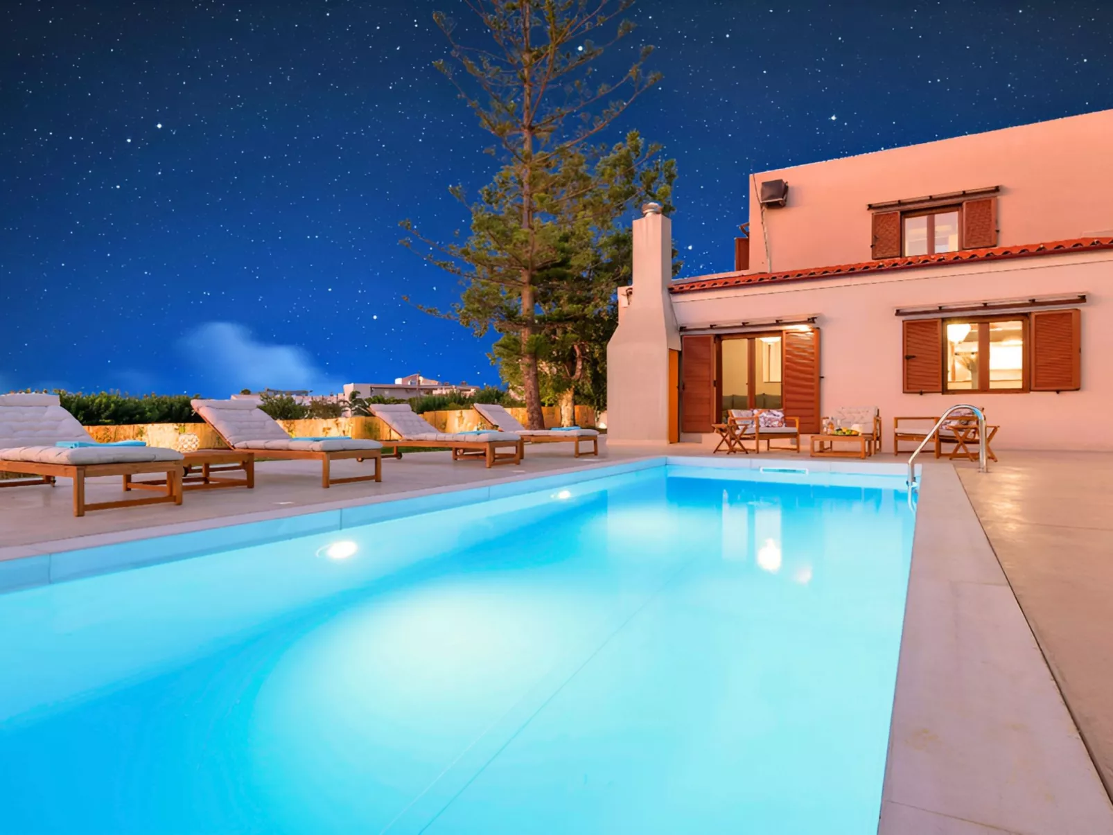 "Vegghera Villa" mit Bergblick