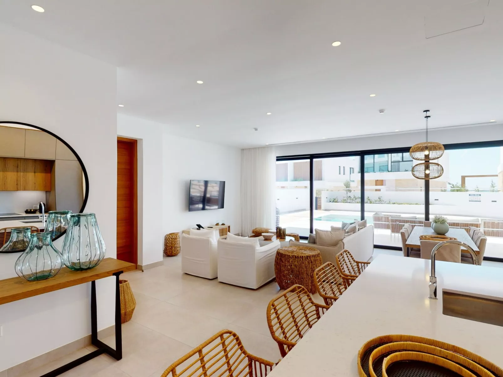 Periyiali Resort - Seitlicher Meerblick Terpsichori - 18