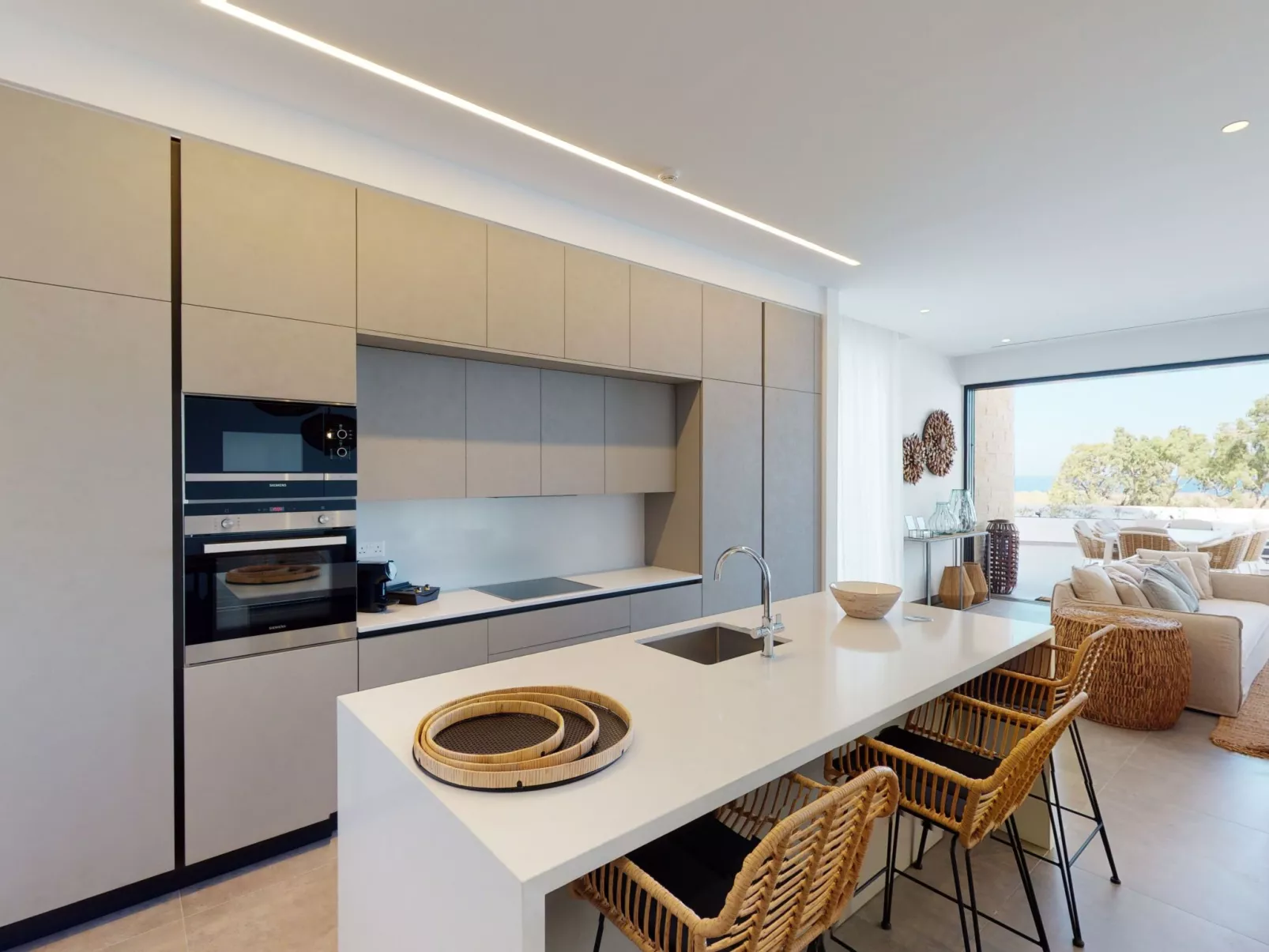 Periyiali Resort - Villa mit Meerblick Melpomeni - 21