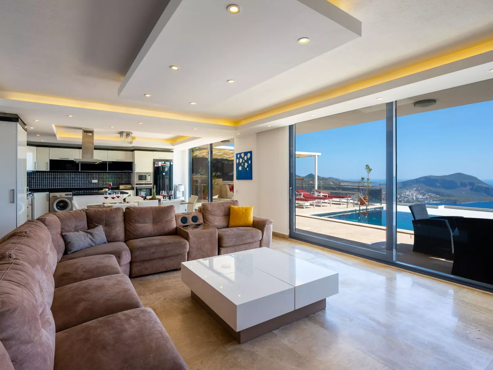 Villa mit Traum-Meerblick für 12 Personen