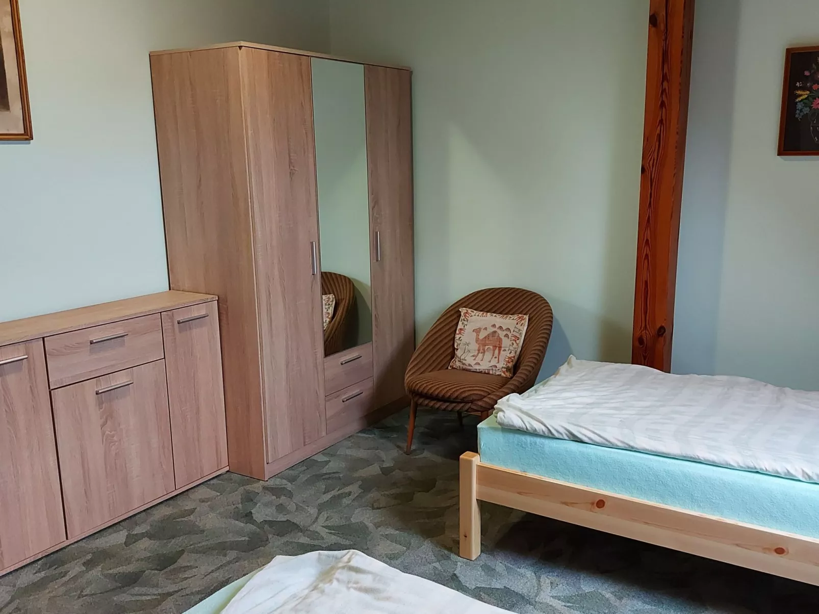 Appartement mit Balkon