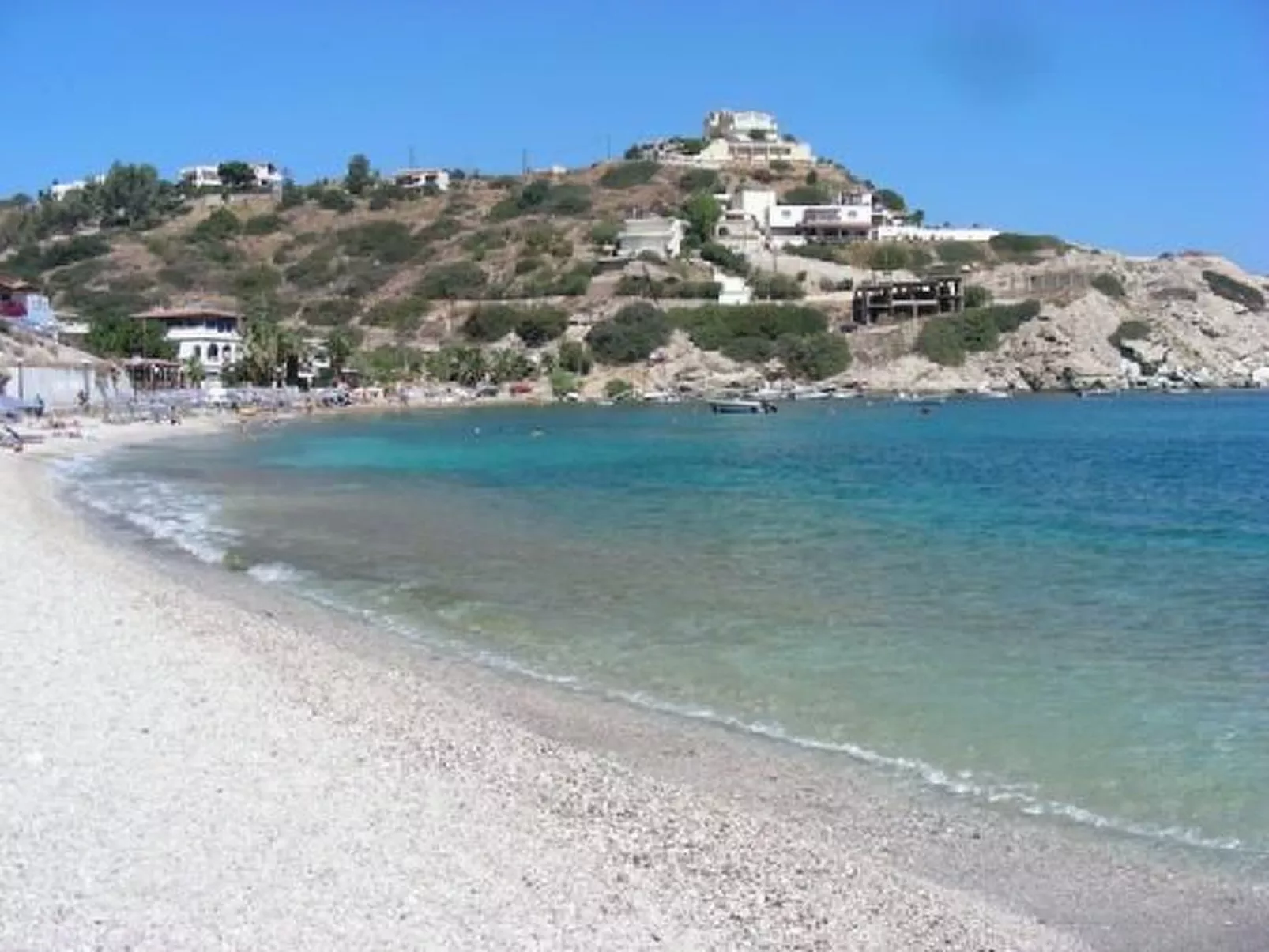 Hochzeit Villa Anemomylos Beheizter Pool Jacuzzi-Buiten