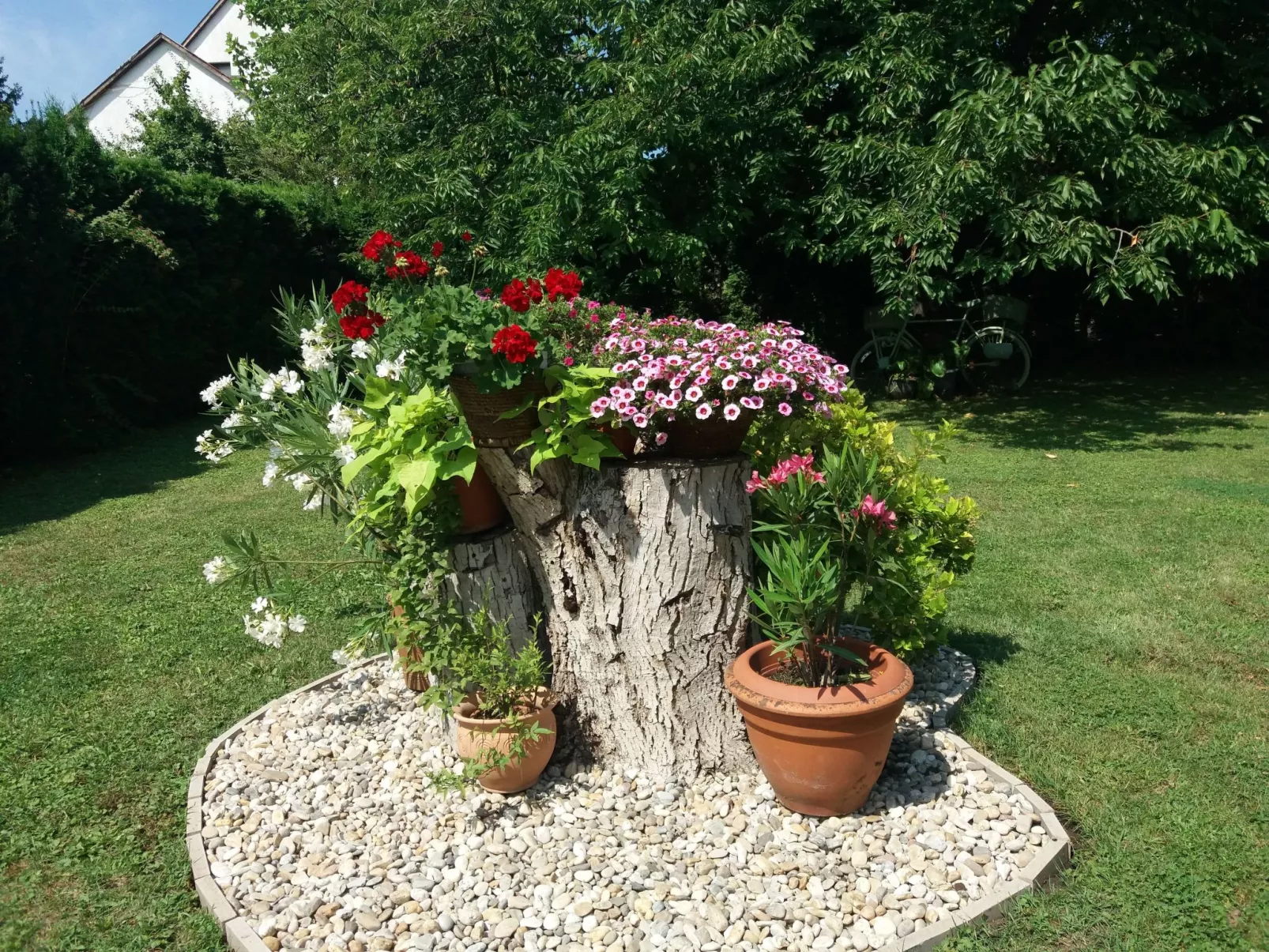 Appartement in Fonyód mit Schönem Garten-Buiten