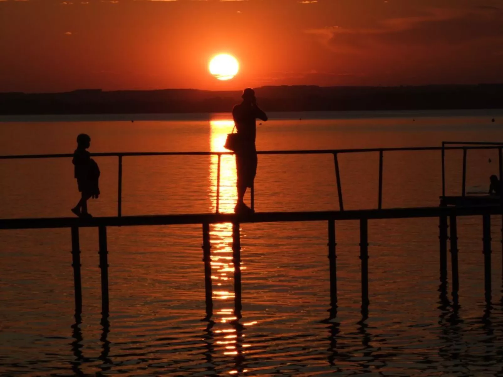 Wohnung in Balatonberény mit Möblierter Terrasse - Buiten