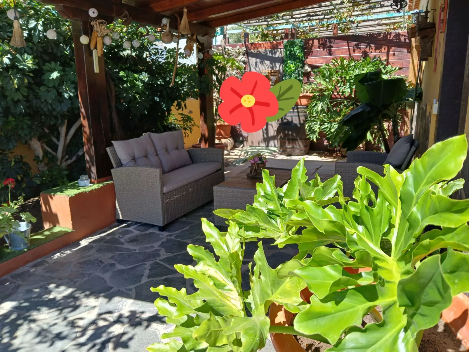 "La Almendra" mit Terrasse-Binnen