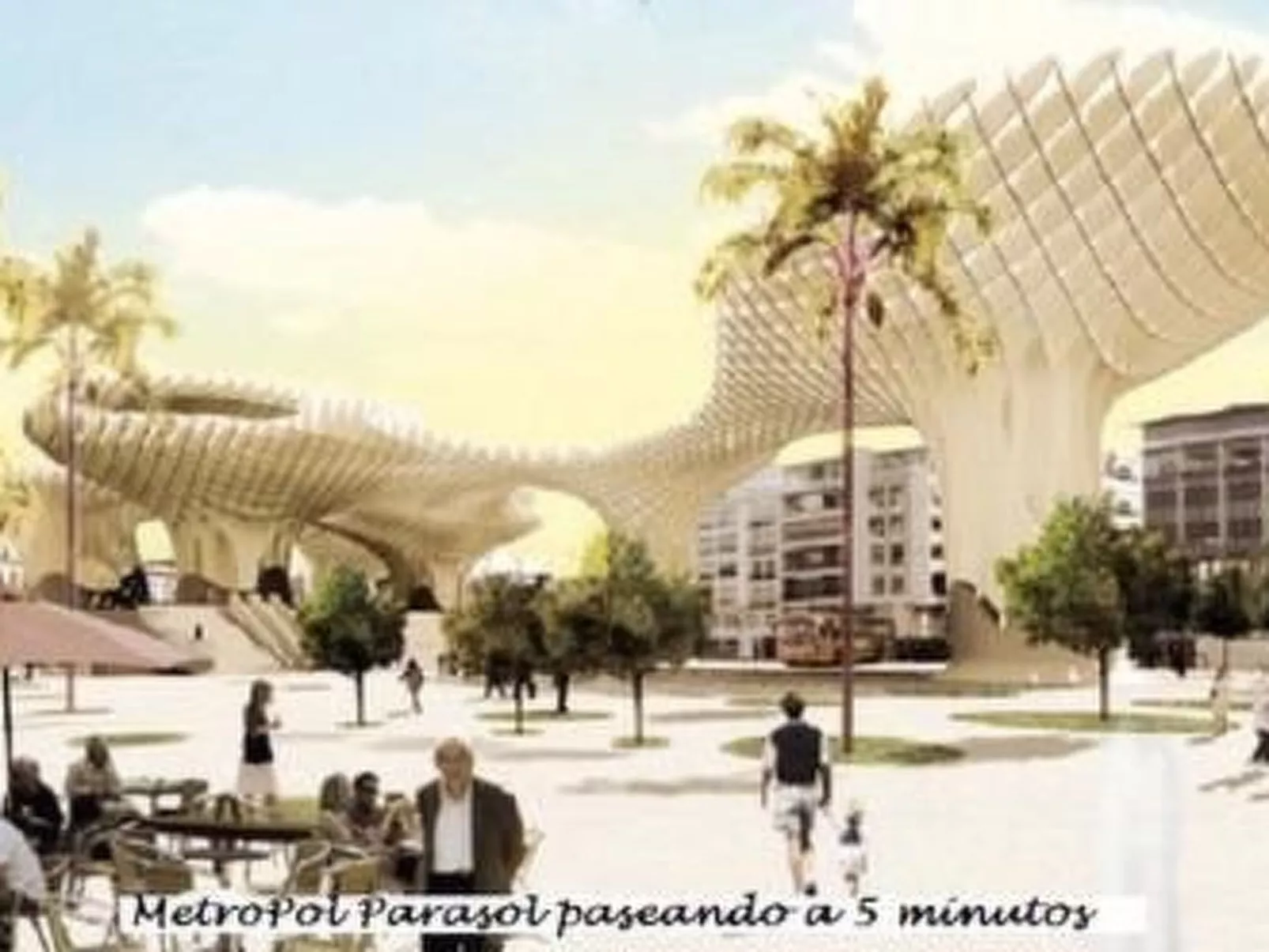 Wohnung mit Terrasse, Nähe Kathedrale von Sevilla