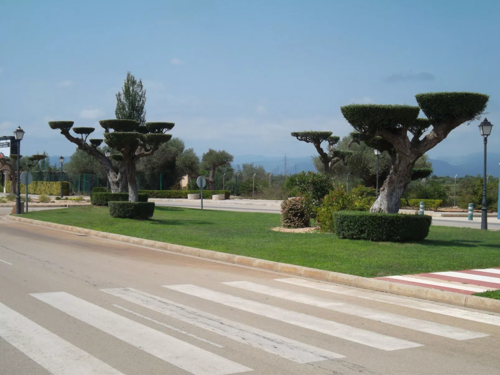 Wohnanlage Golf Panoramica-Buiten