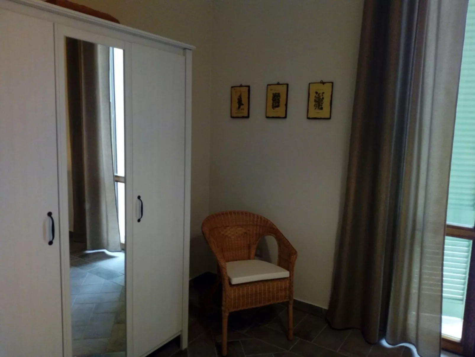 In den Weinberg eingetaucht