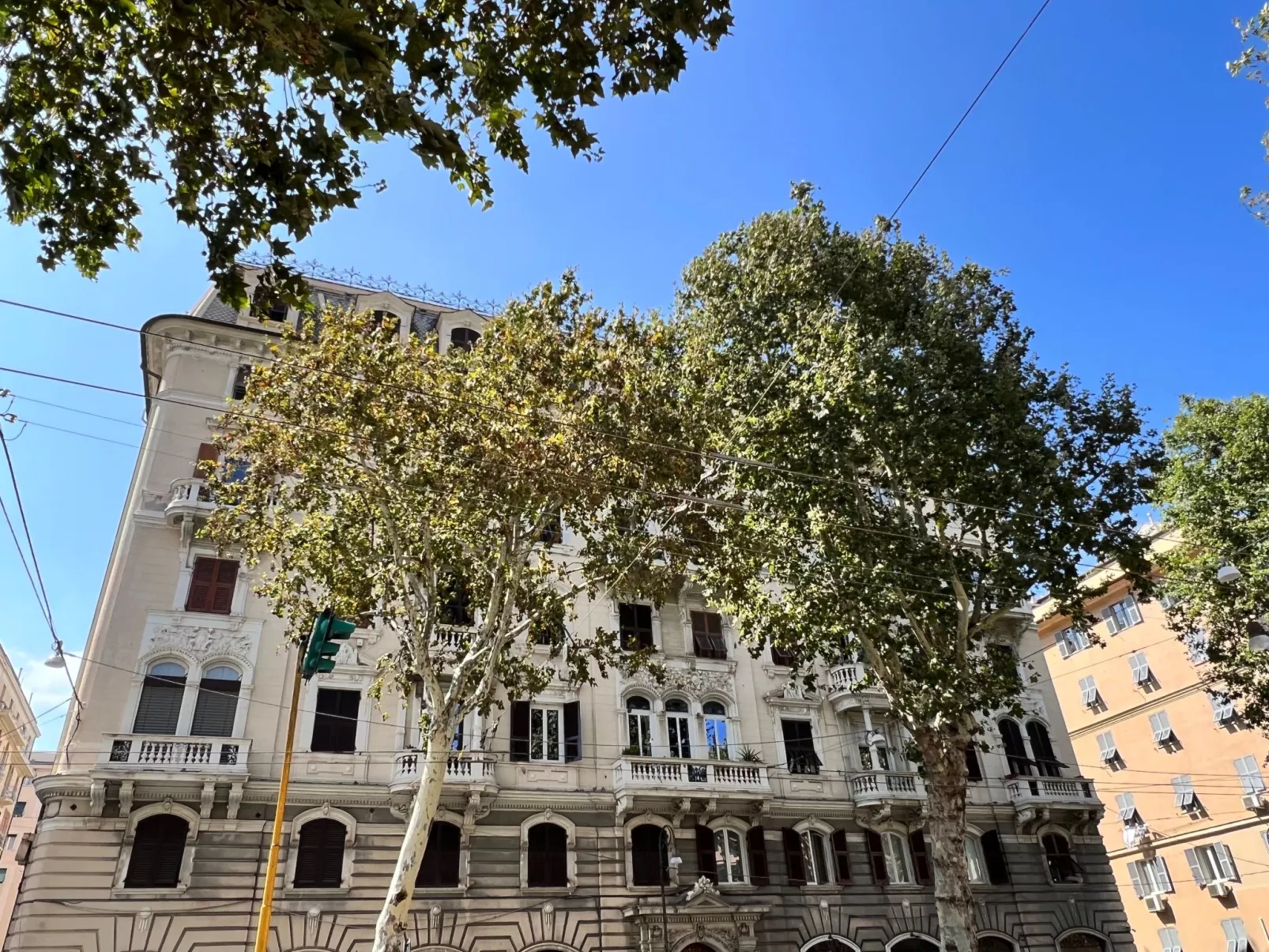 'La Superba' mit Balkon-Buiten