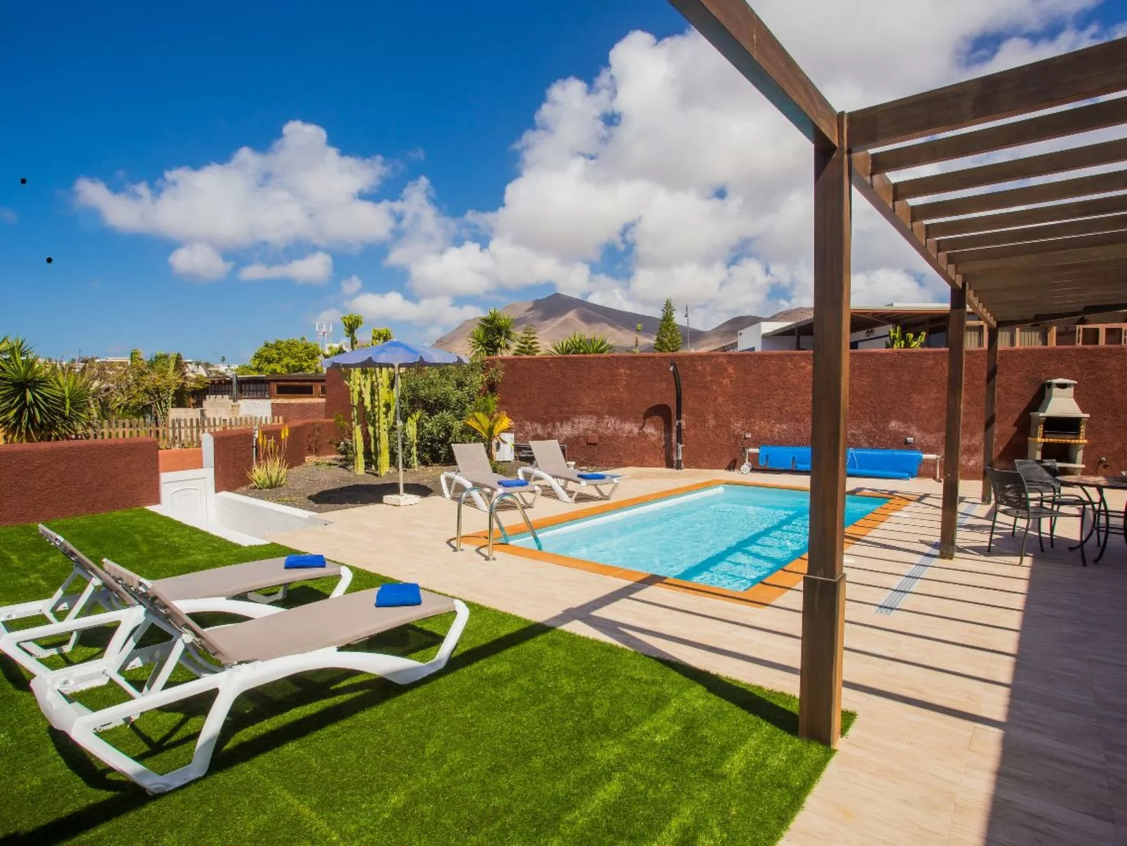 Villa mit beheiztem Pool in der Nähe von Papagayo