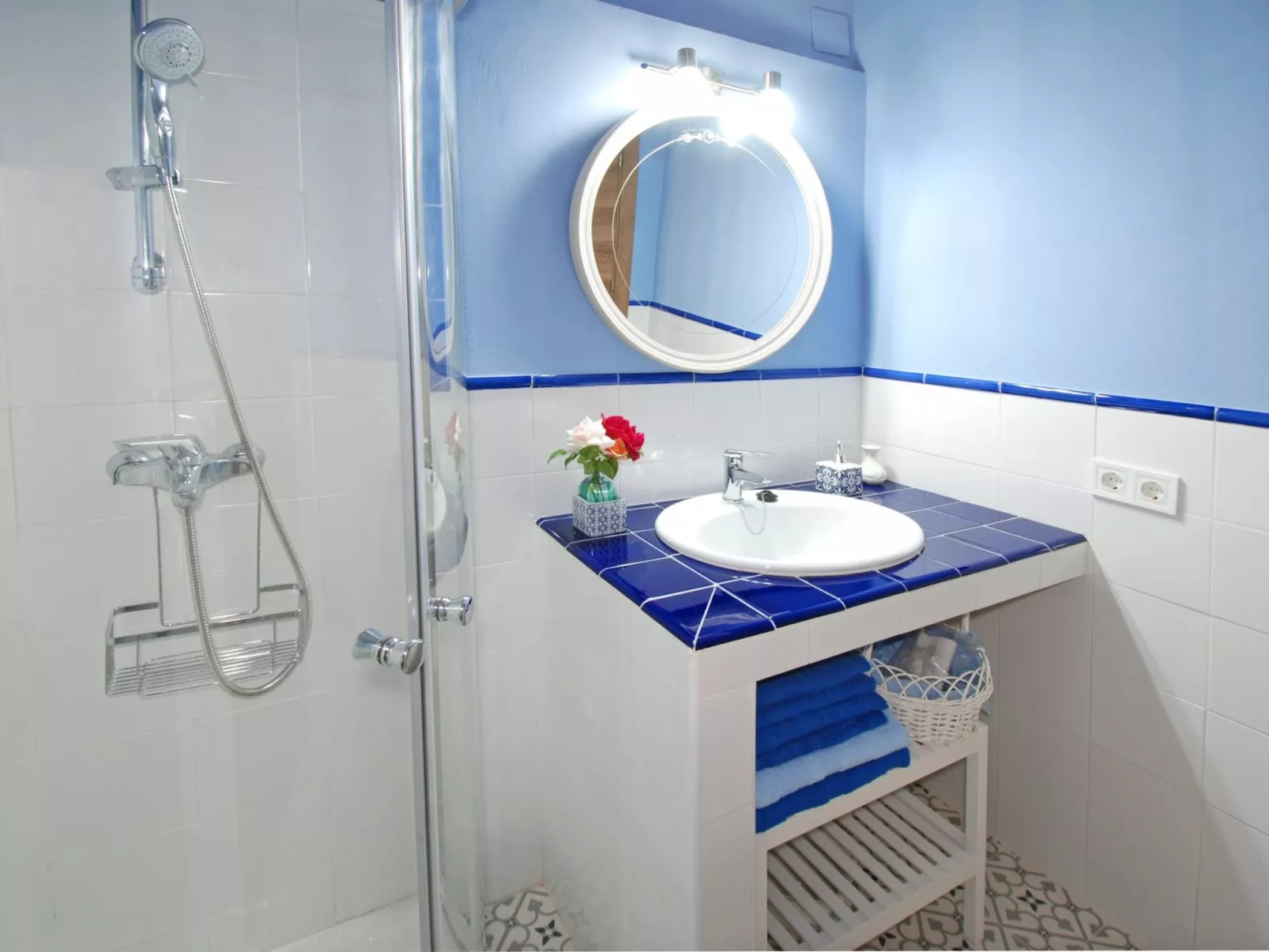 In Comares mit Offenem Kamin