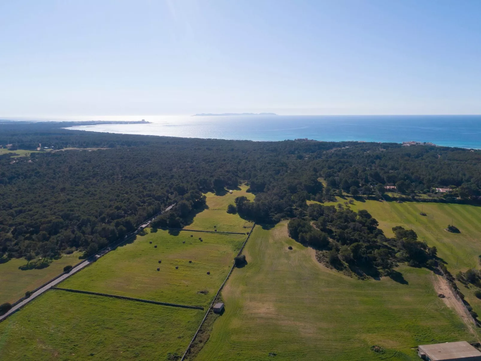 S'Hort de Marina mit Pool-Buiten