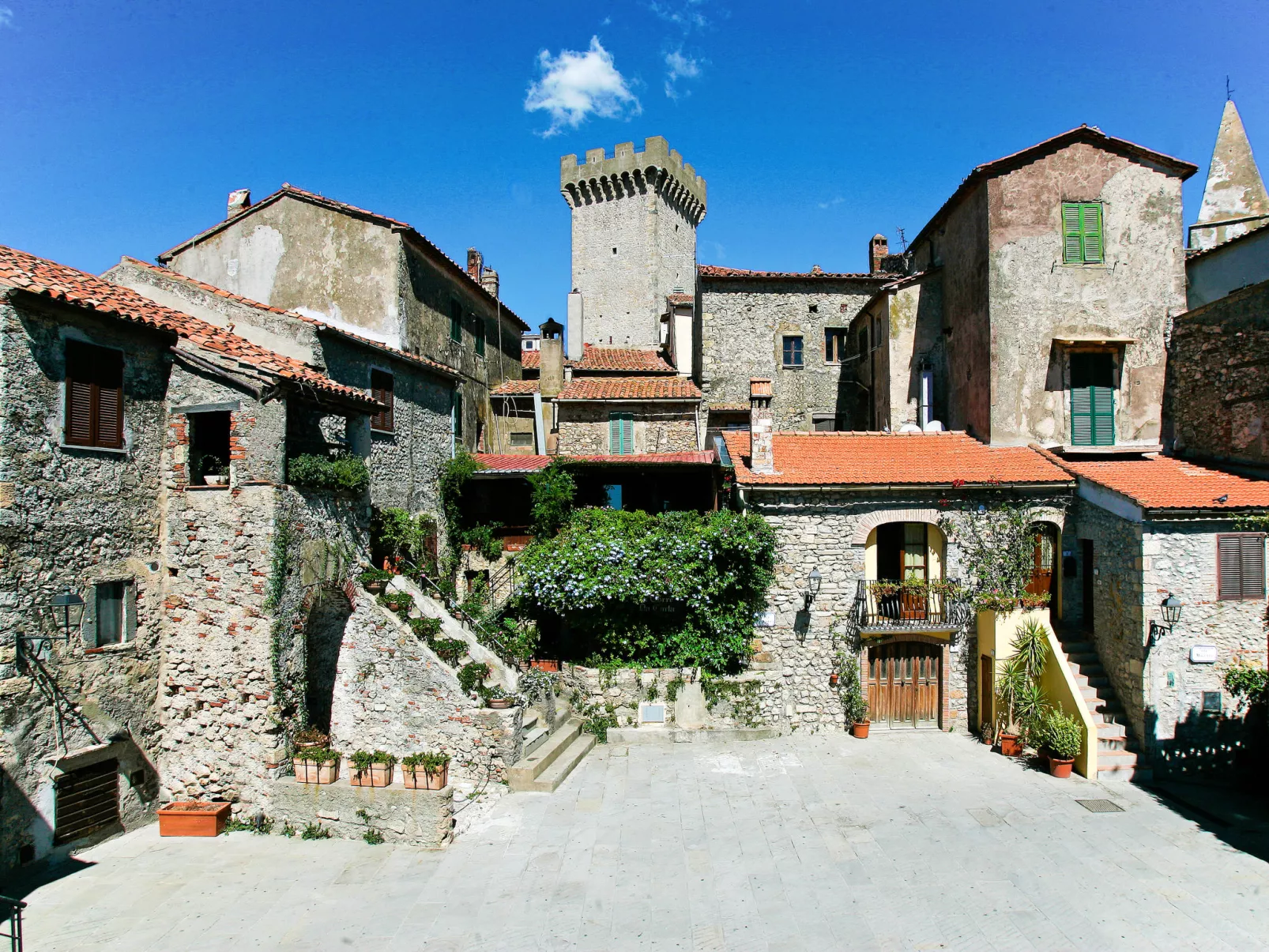 Capalbio Pool-Omgeving