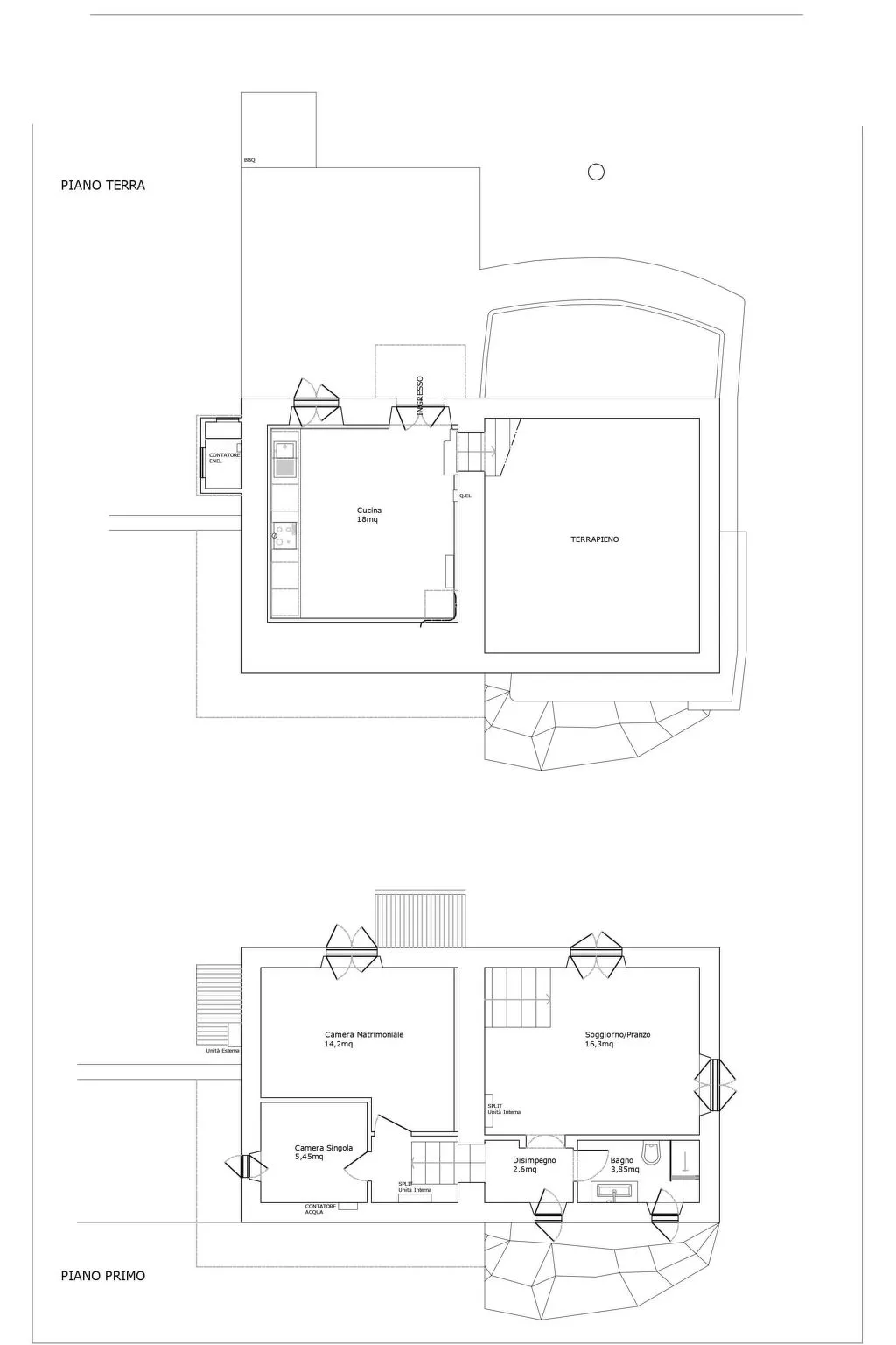 Villa Chimera mit Pool