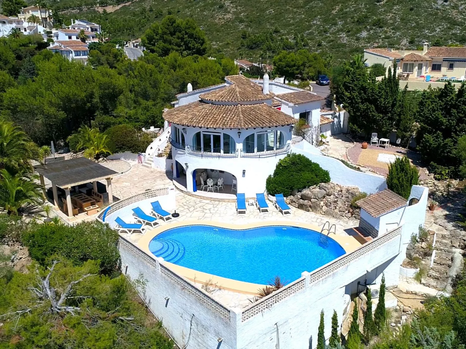 Villa "Mirador al Sur" mit privatem Pool