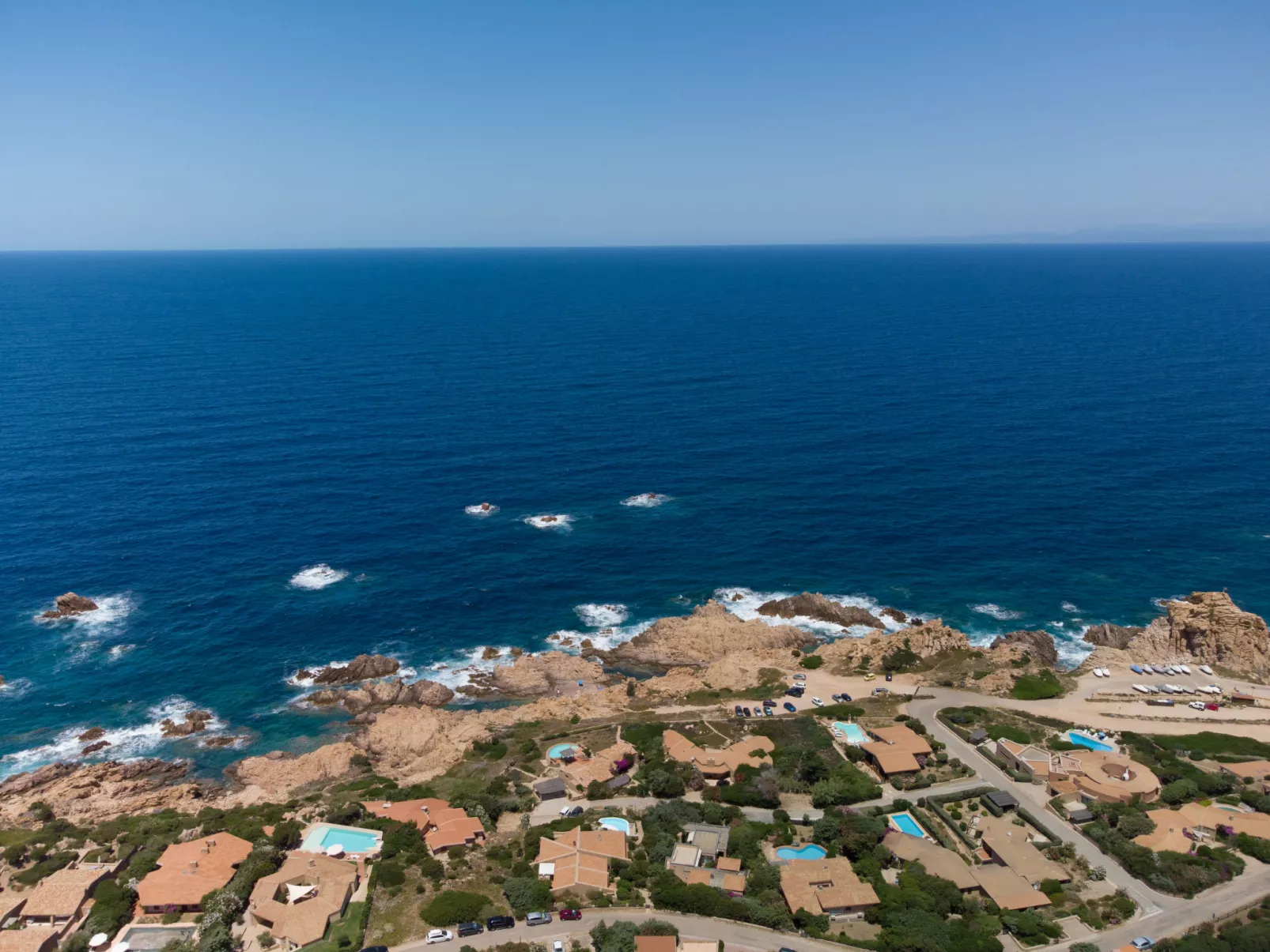 Dreizimmerwohnung mit Panoramablick in Costa Paradiso-Omgeving